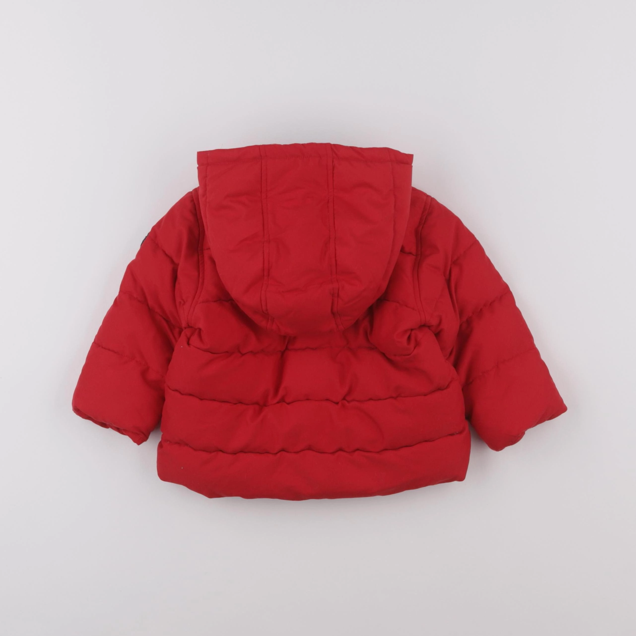 Petit Bateau - doudoune rouge - 12 mois