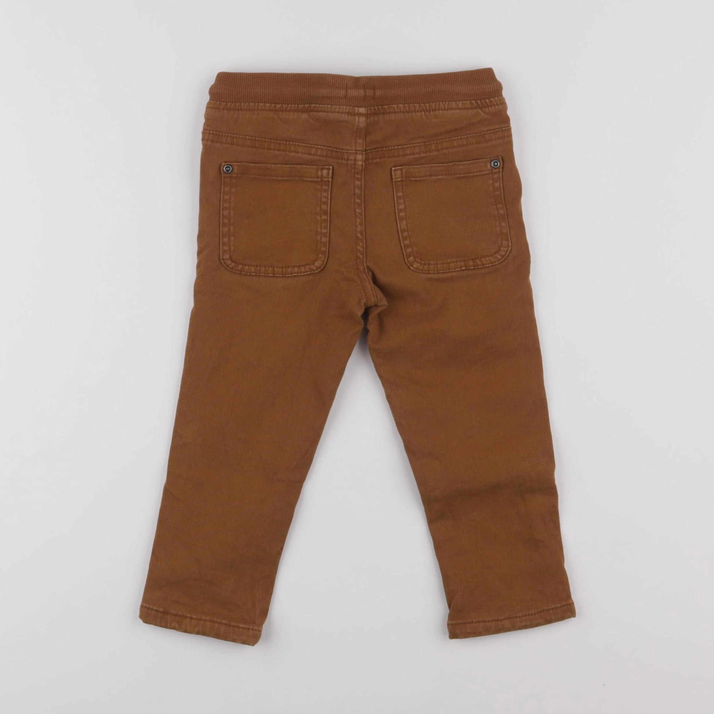 Vertbaudet - pantalon marron - 36 mois