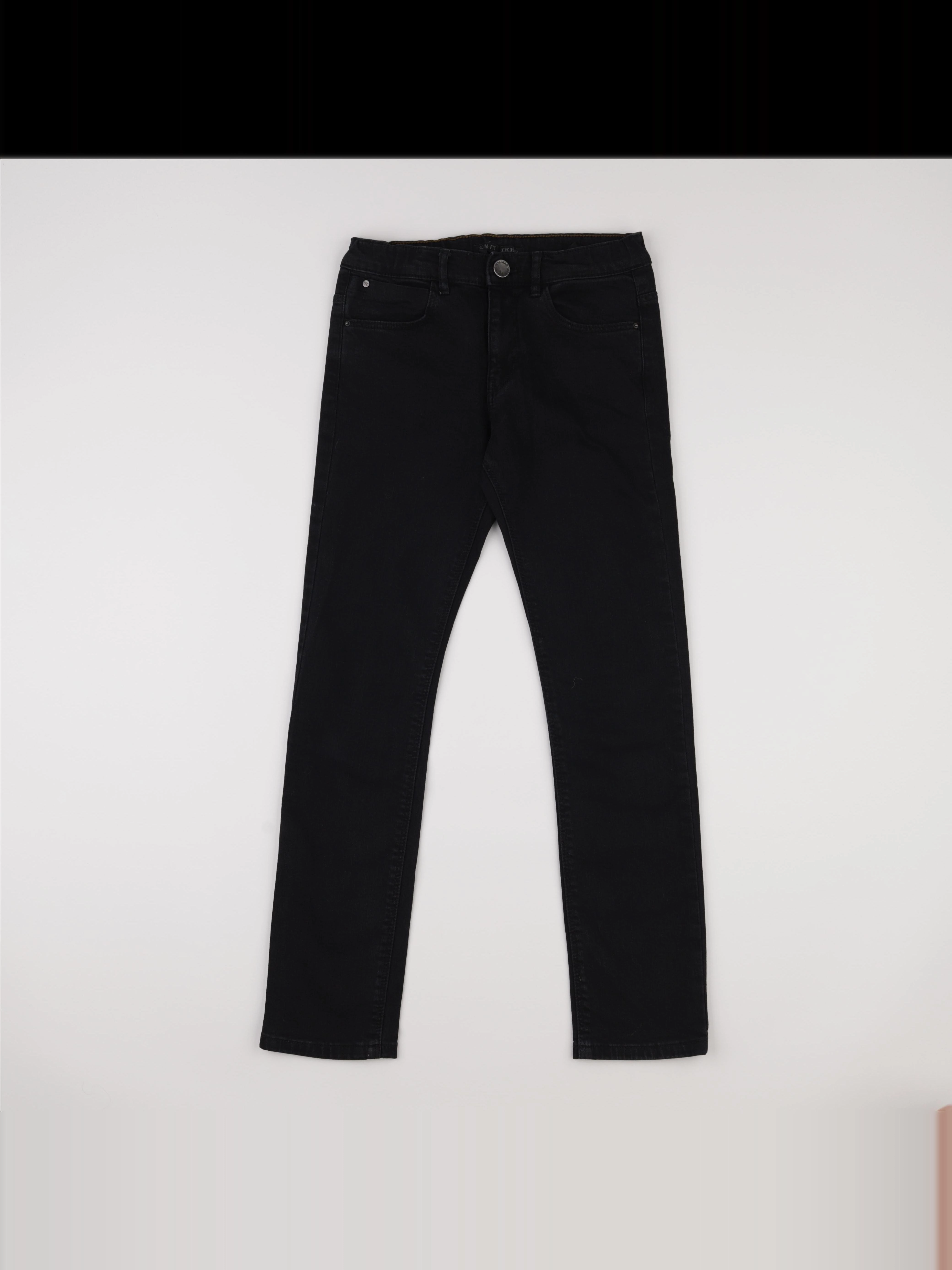 IKKS - jean noir - 12 ans
