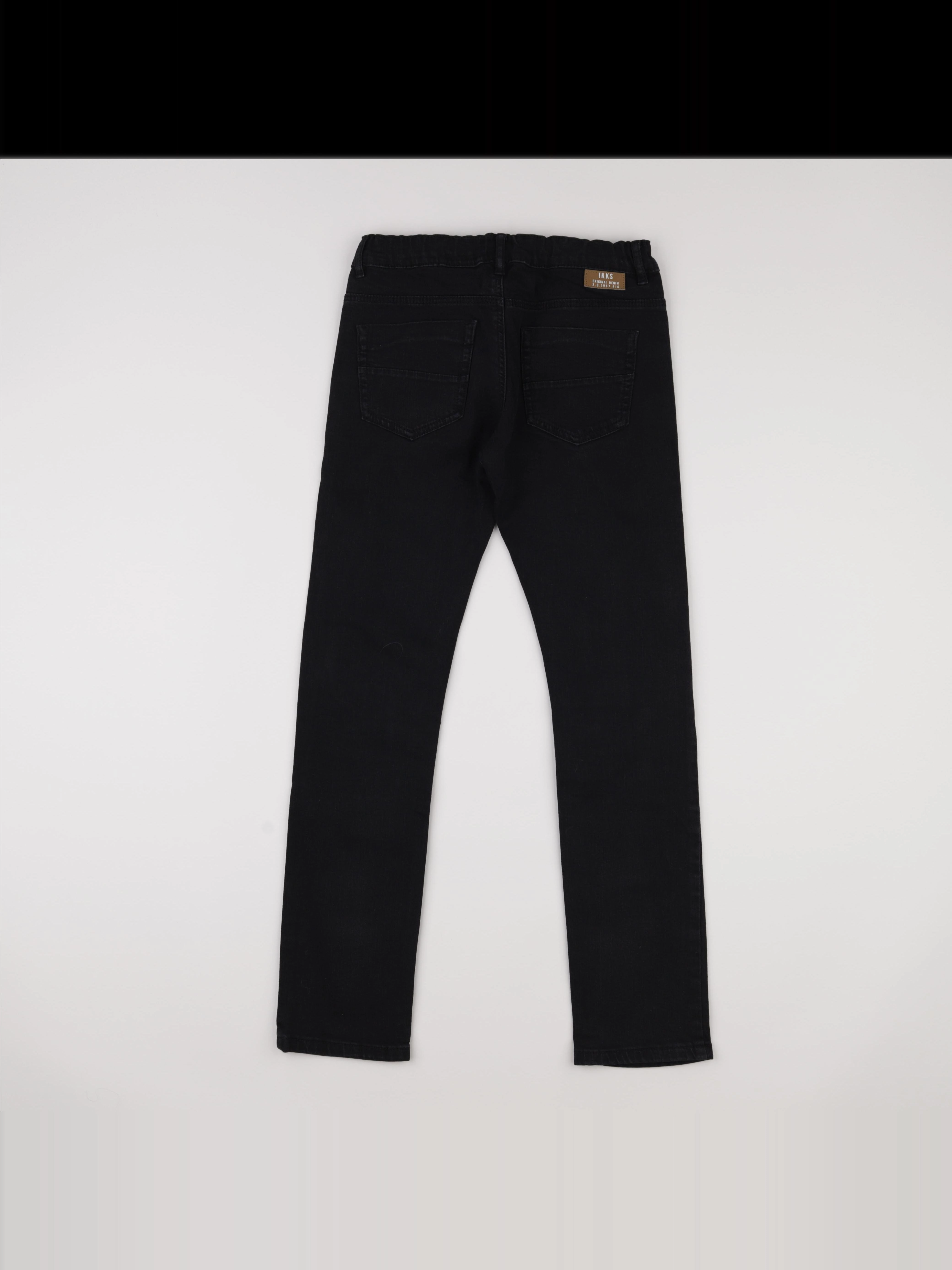 IKKS - jean noir - 12 ans