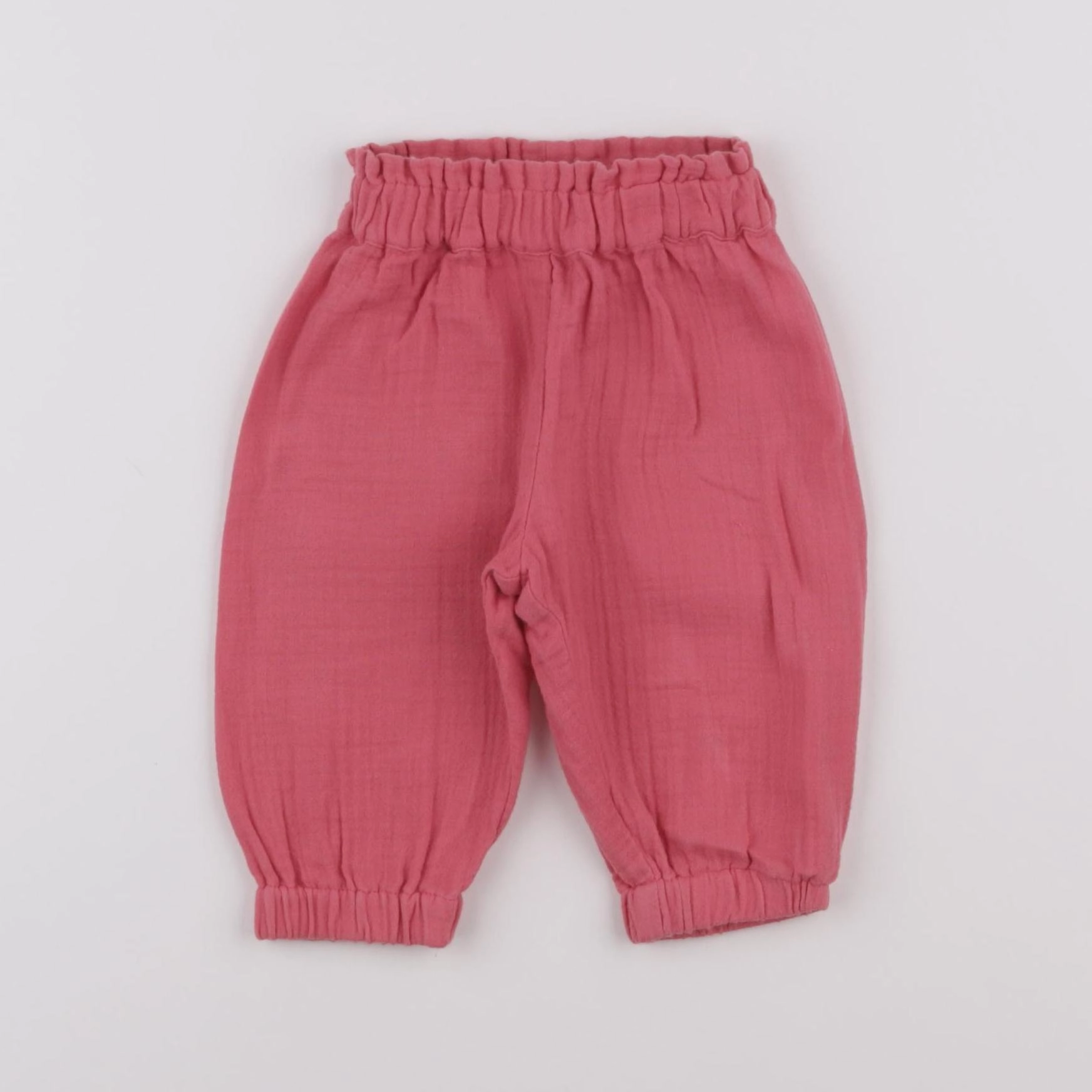Bonton - pantalon rose - 6 mois