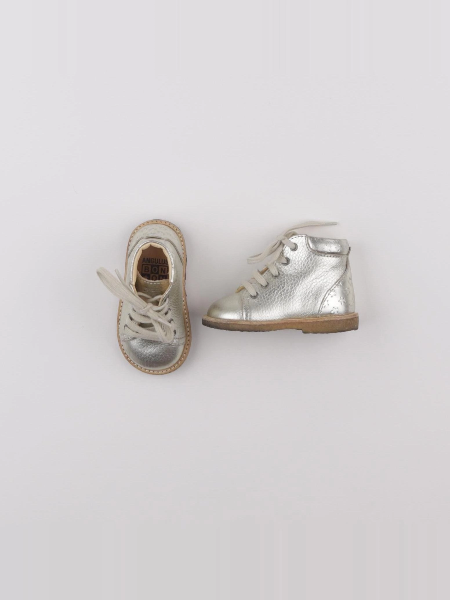Bonton - bottillons or - pointure 19