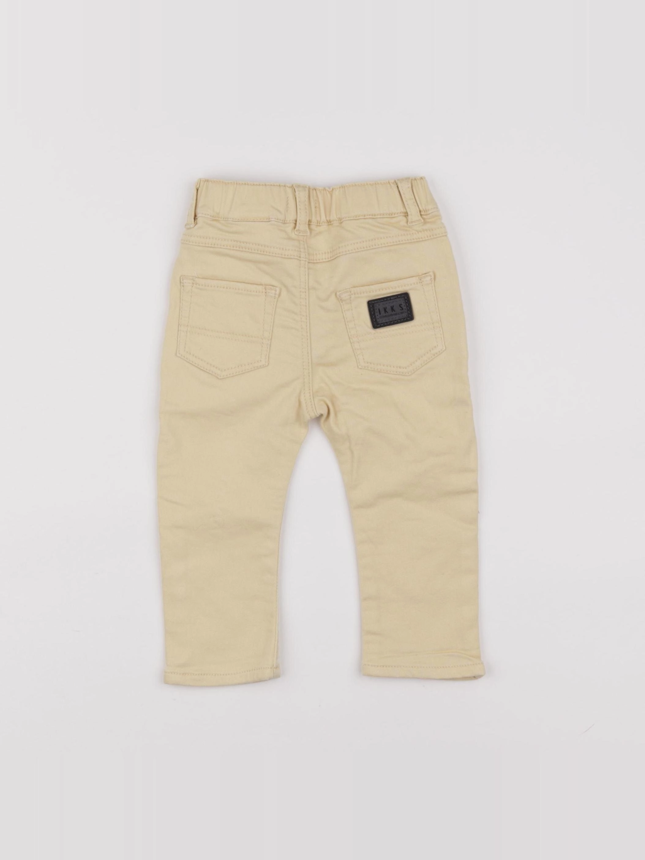 IKKS - pantalon jaune - 12 mois