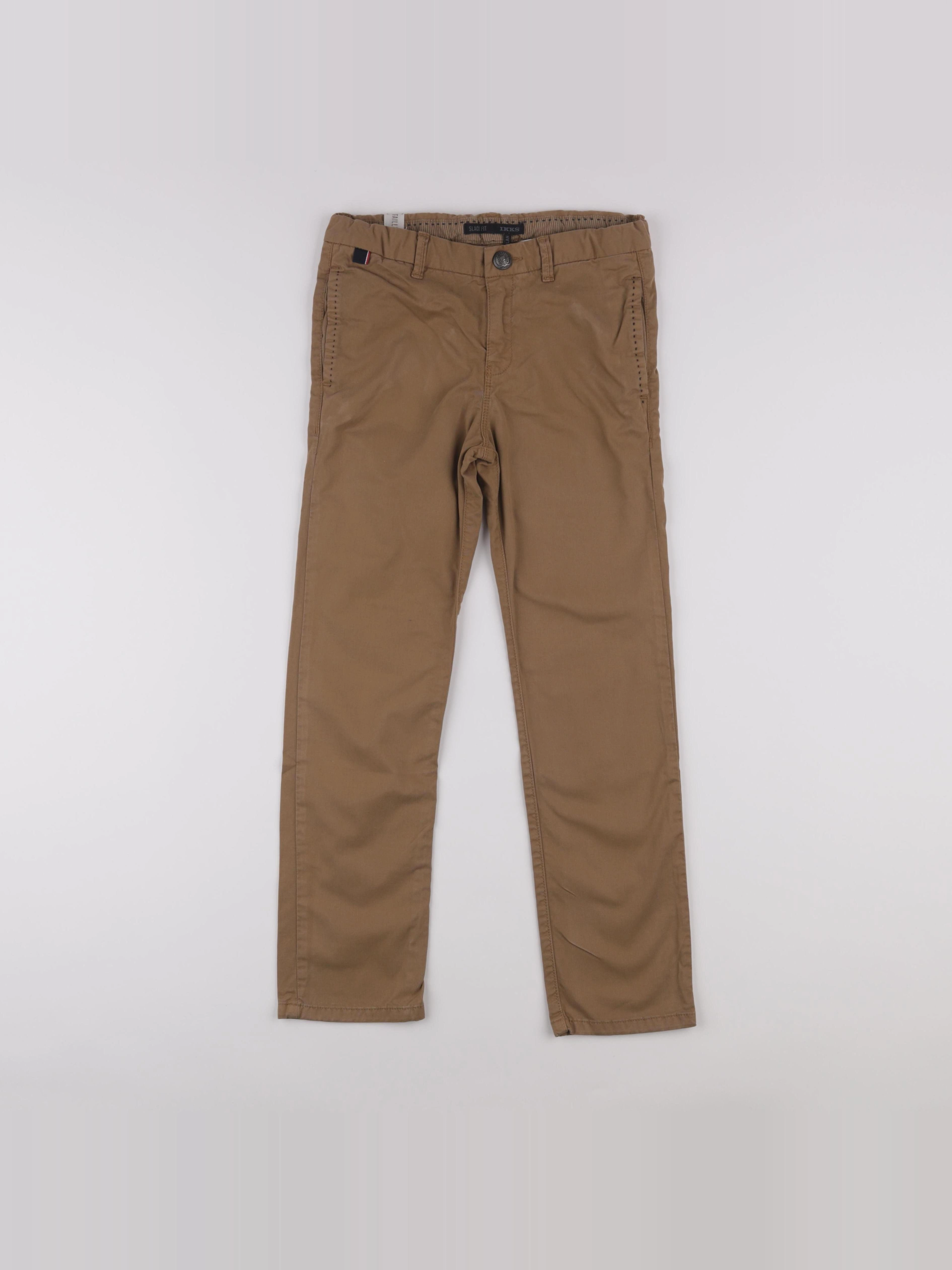 IKKS - pantalon marron - 10 ans