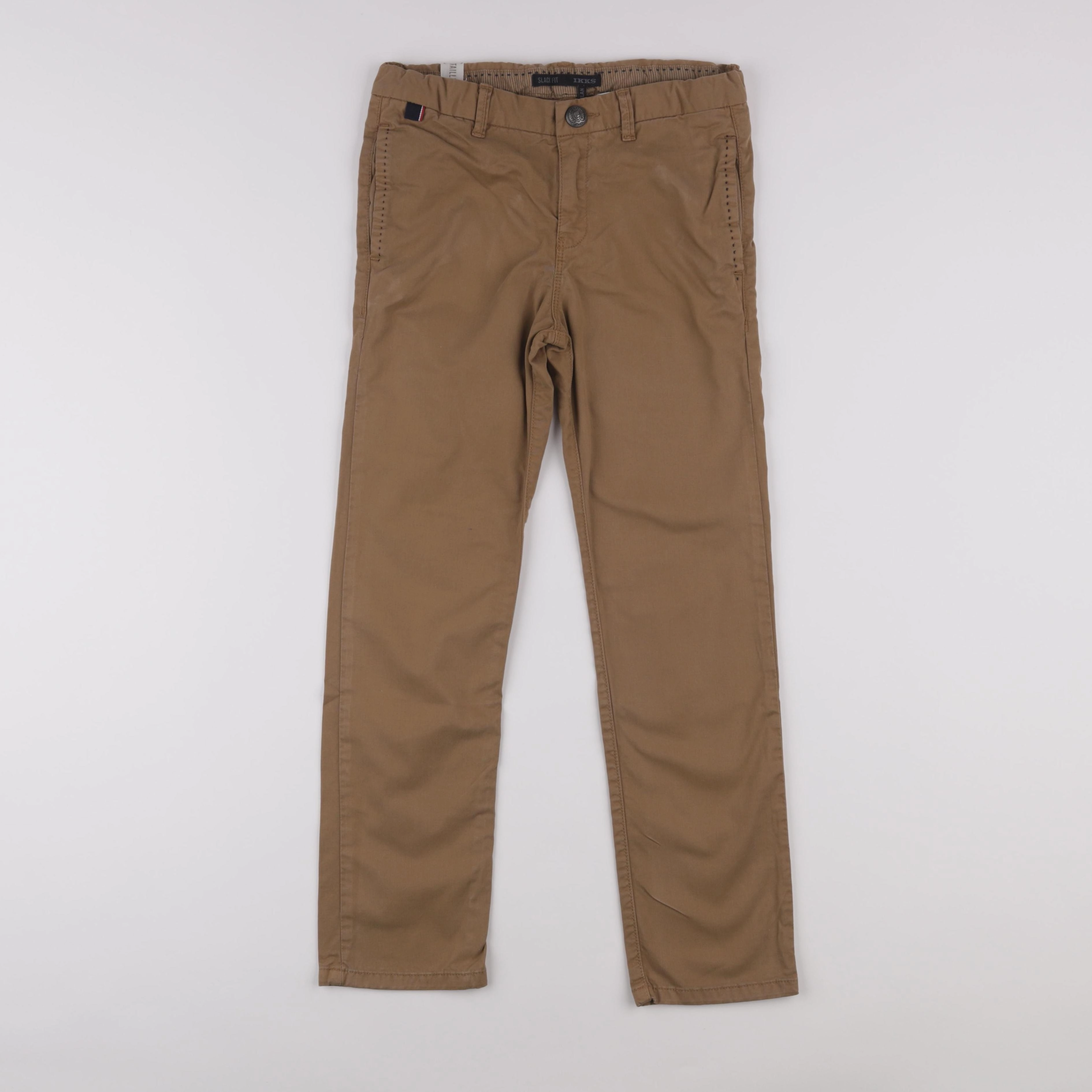 IKKS - pantalon marron - 10 ans