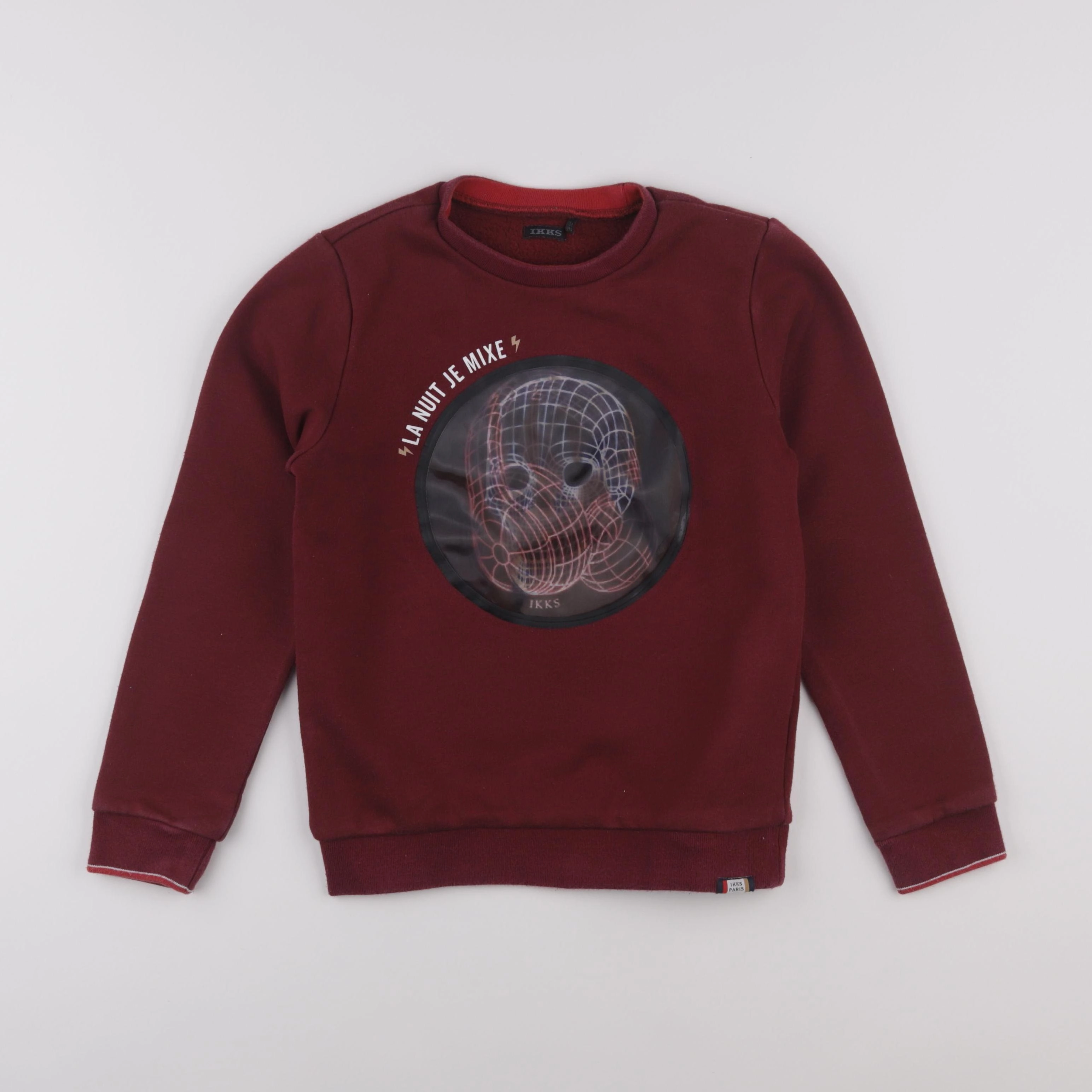 IKKS - sweat rouge - 10 ans