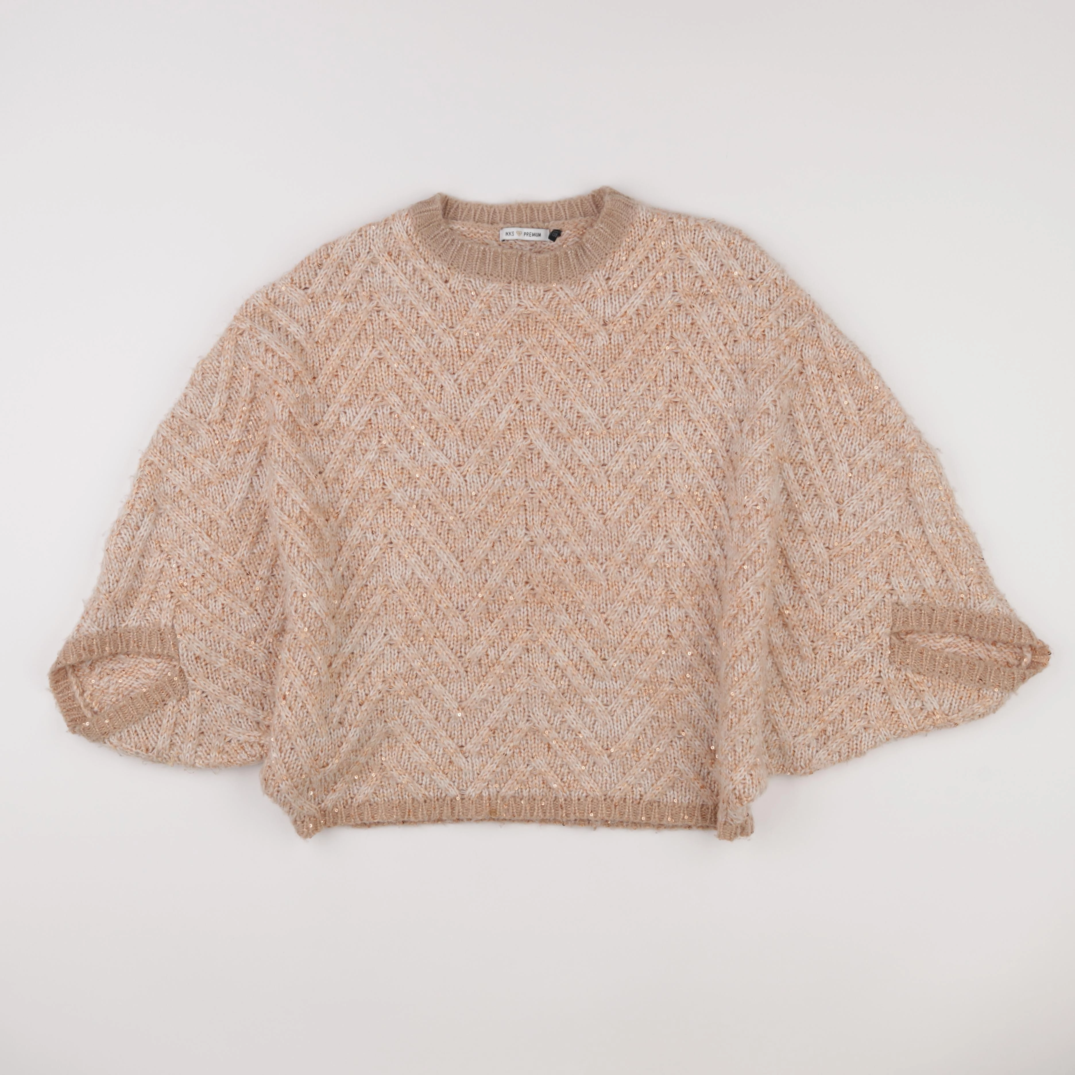 IKKS - pull rose - 10 ans