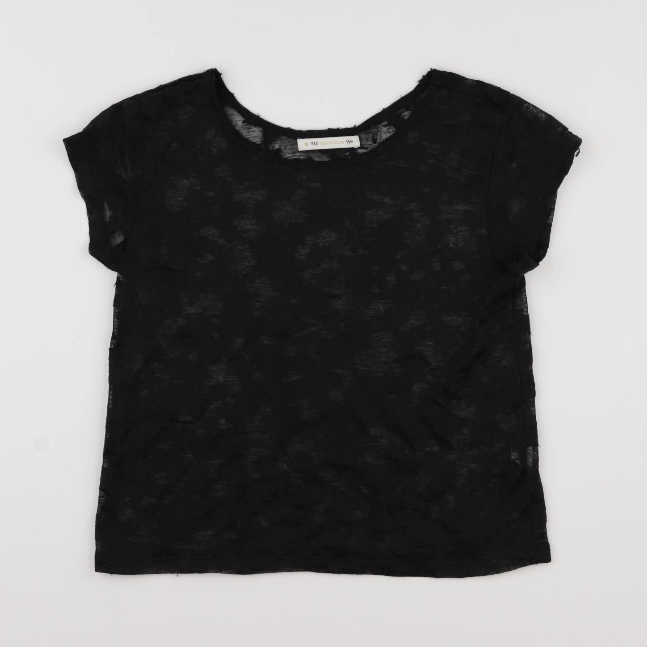 IKKS - blouse noir - 12 ans