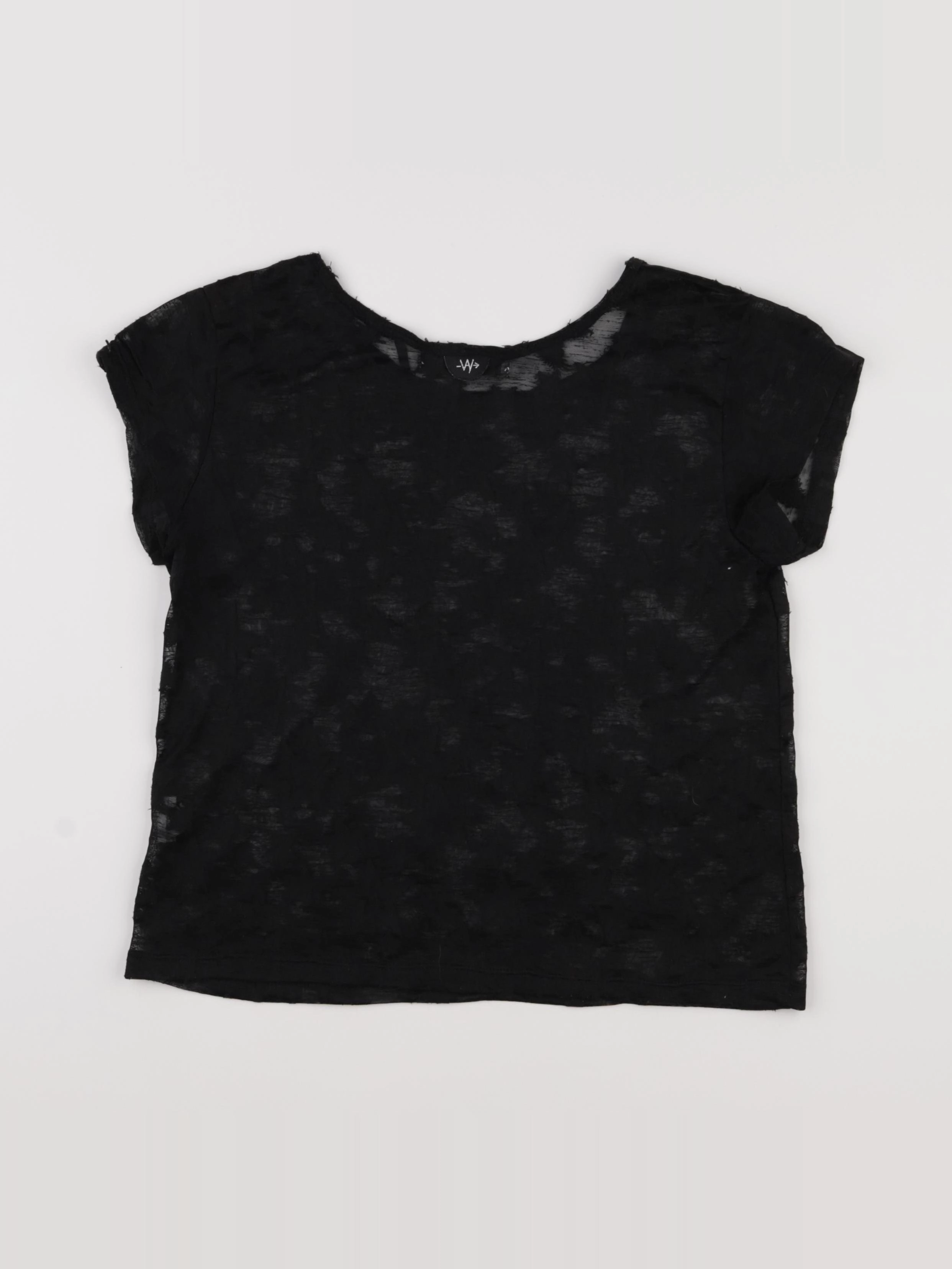 IKKS - blouse noir - 12 ans
