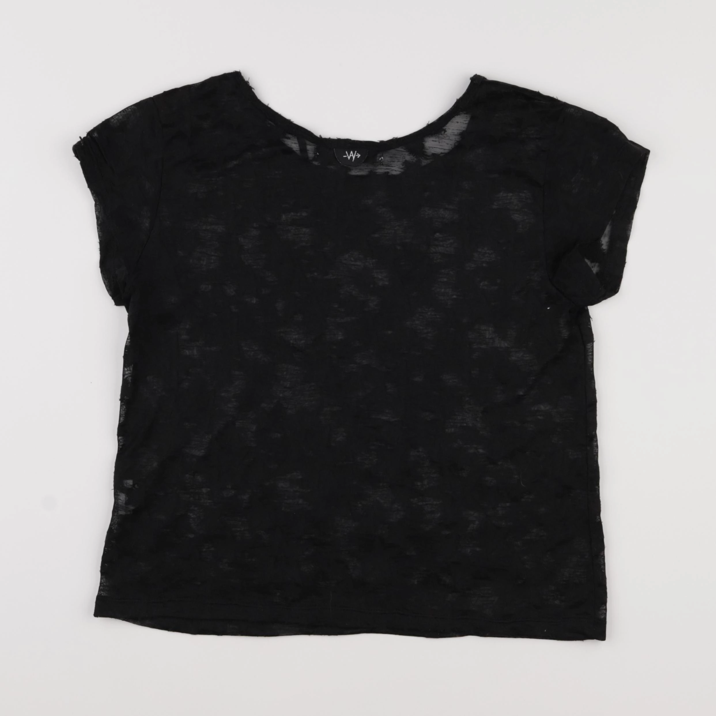 IKKS - blouse noir - 12 ans