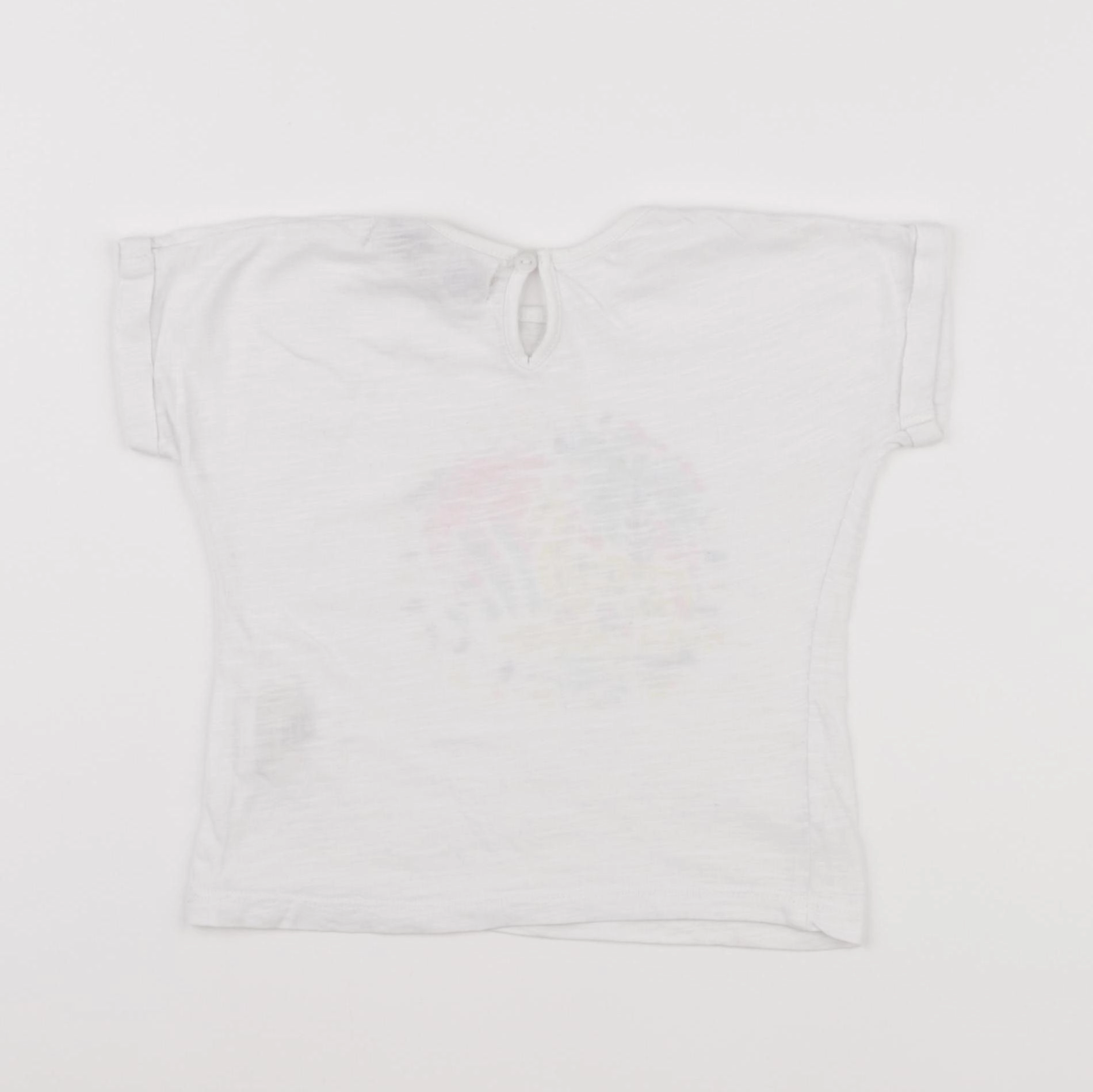 Monoprix - tee-shirt blanc - 12/18 mois