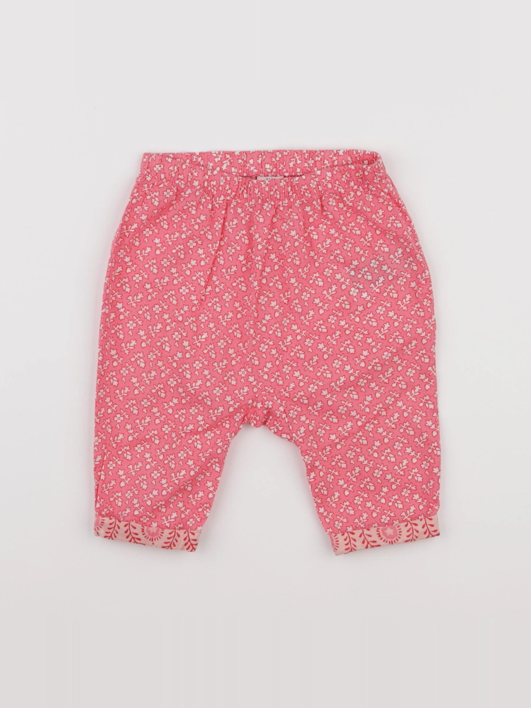 GAP - pantalon rose - 6/12 mois