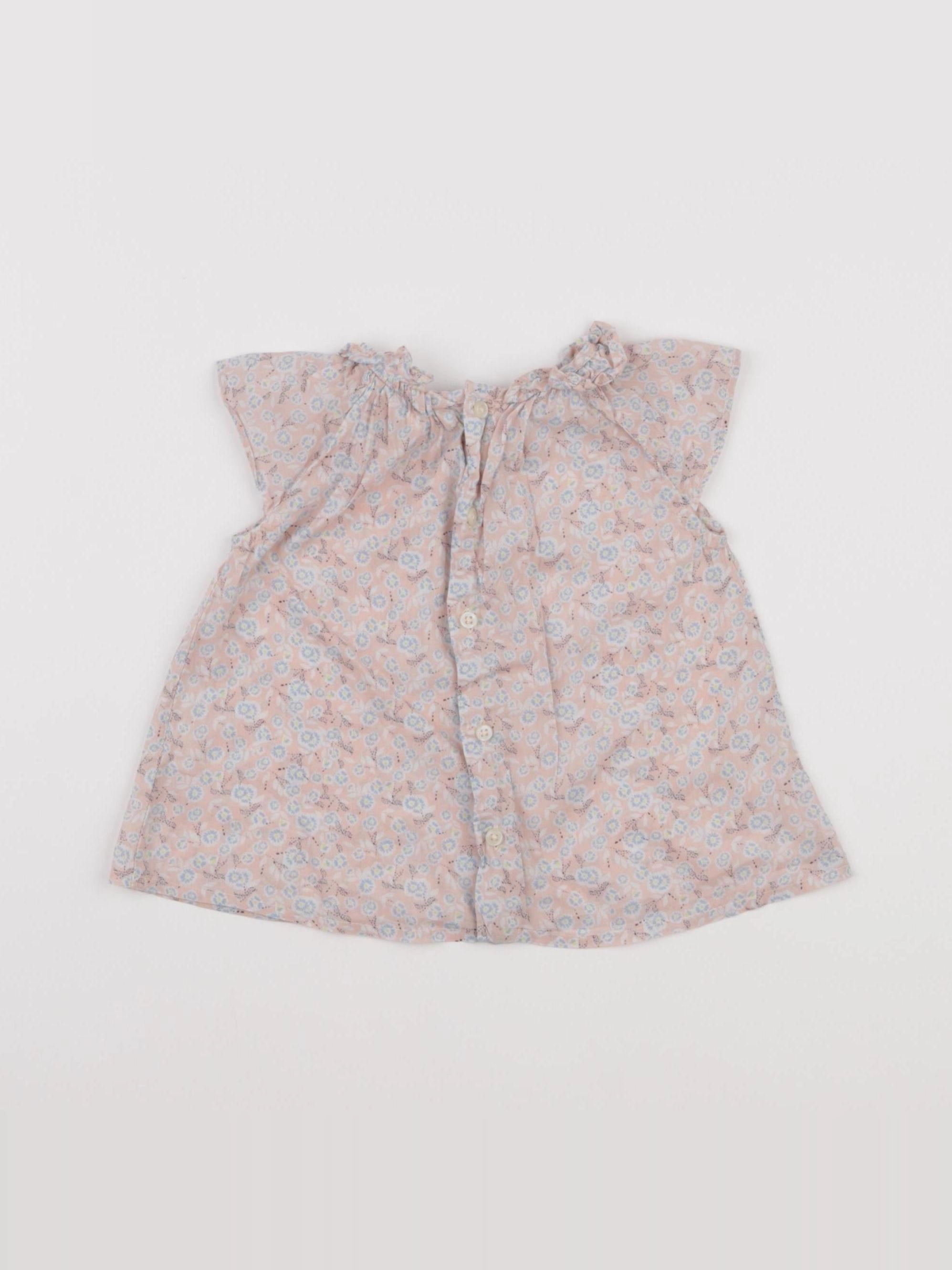 Boutchou - robe rose - 9 mois