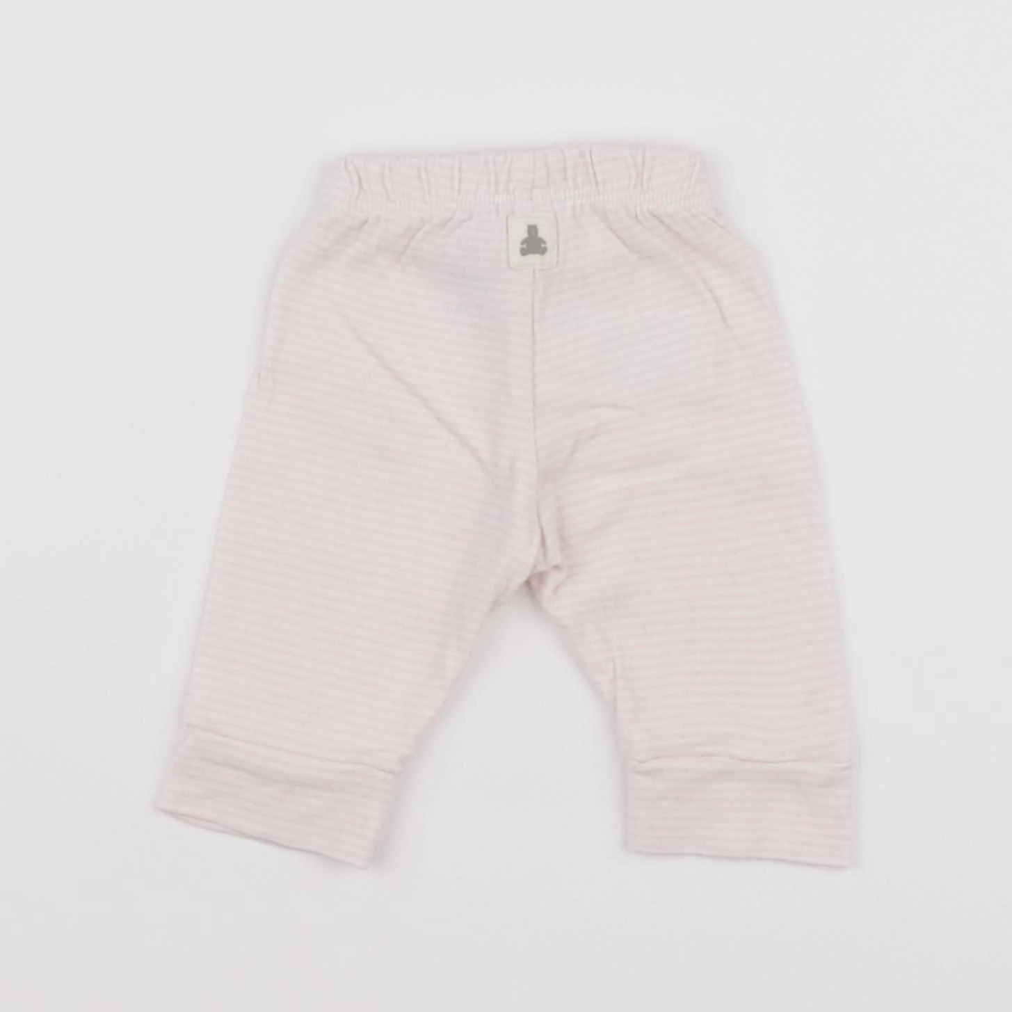 GAP - legging blanc, rose - 1 mois
