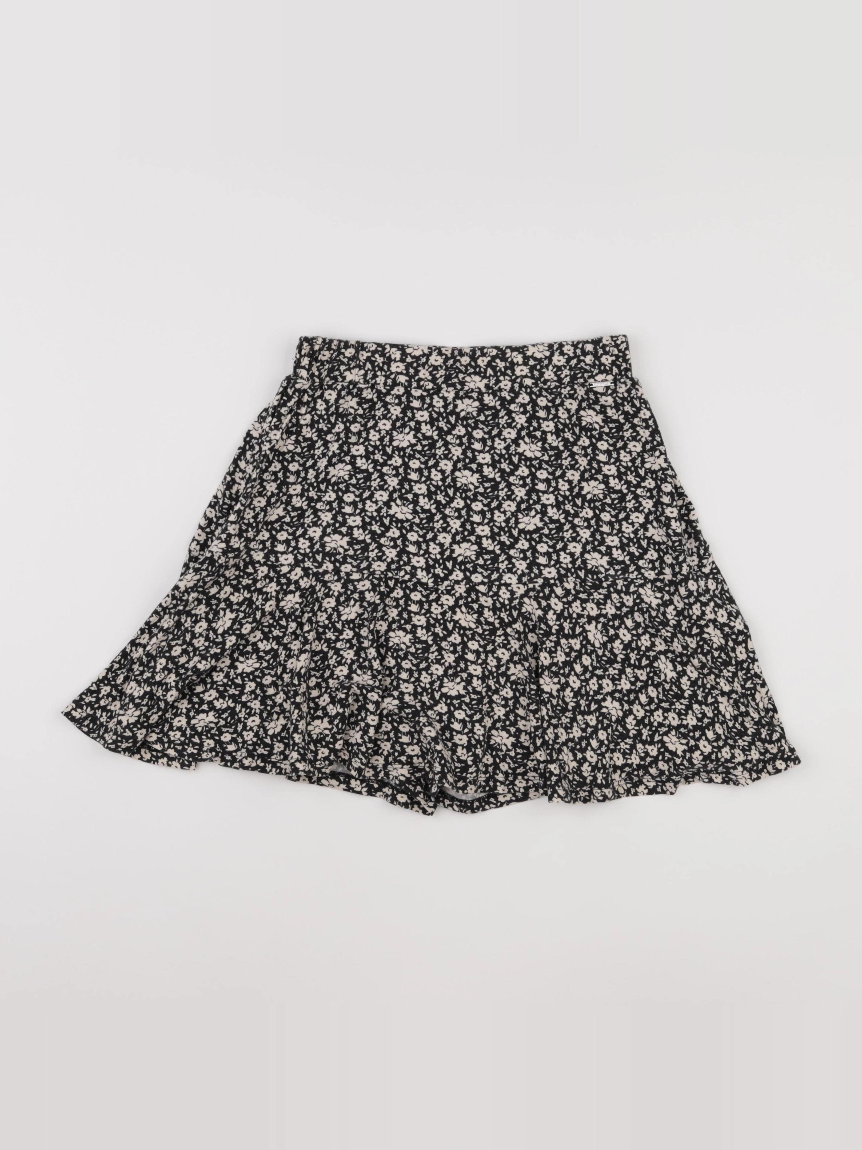 IKKS - jupe blanc, noir - 14 ans