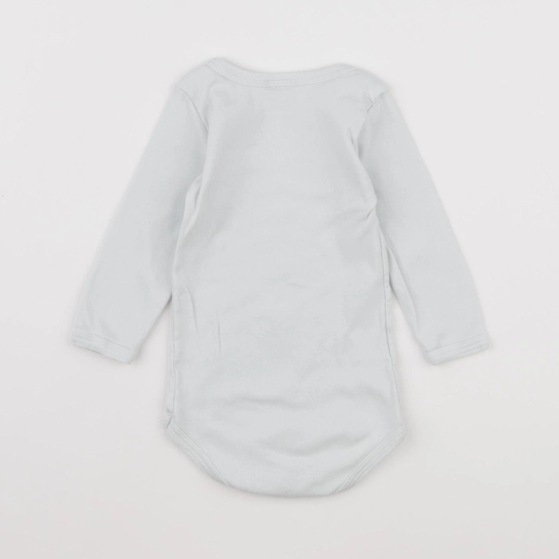 Petit Bateau - body blanc - 12 mois