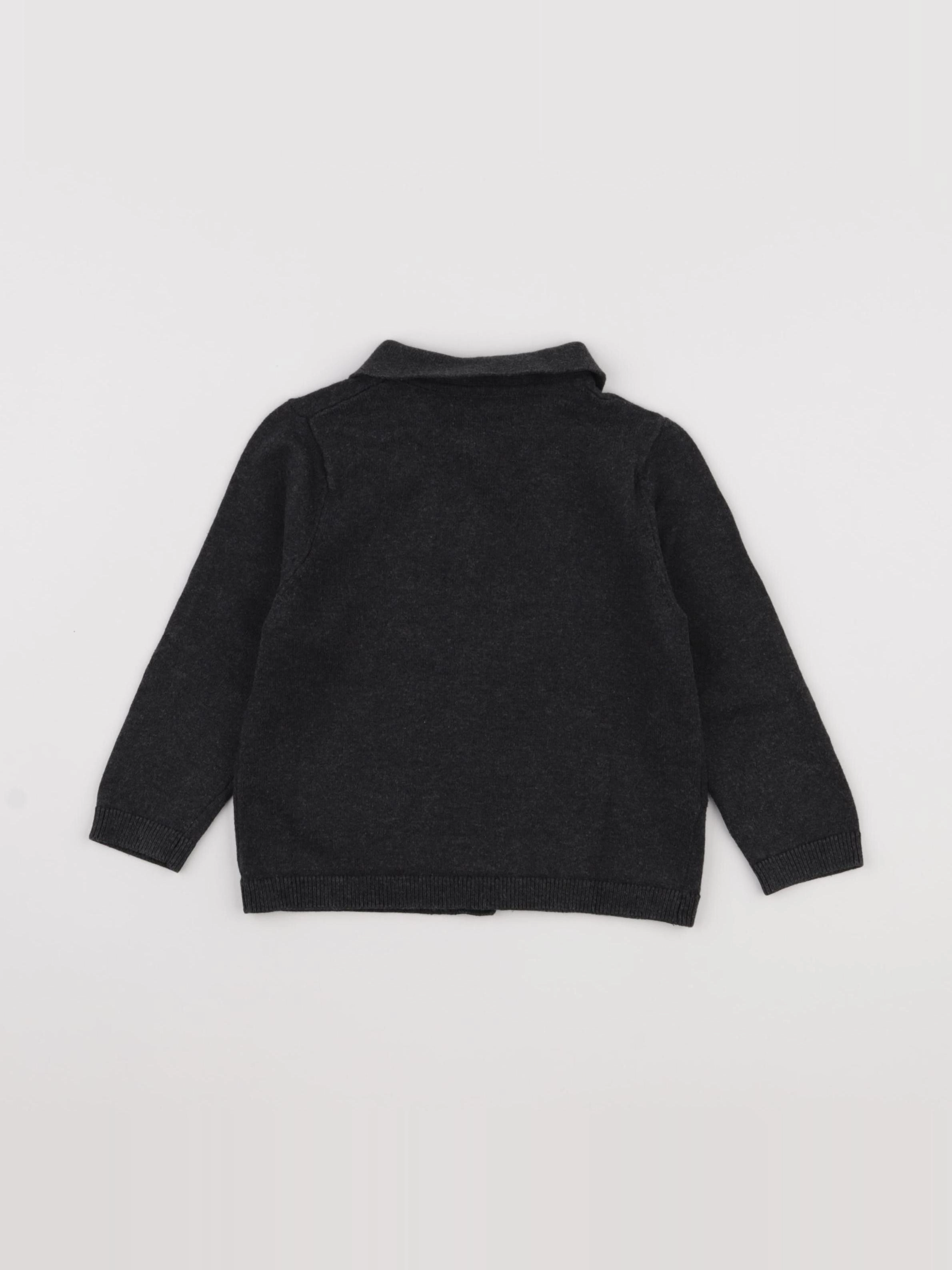 Mango - pull gris - 18/24 mois
