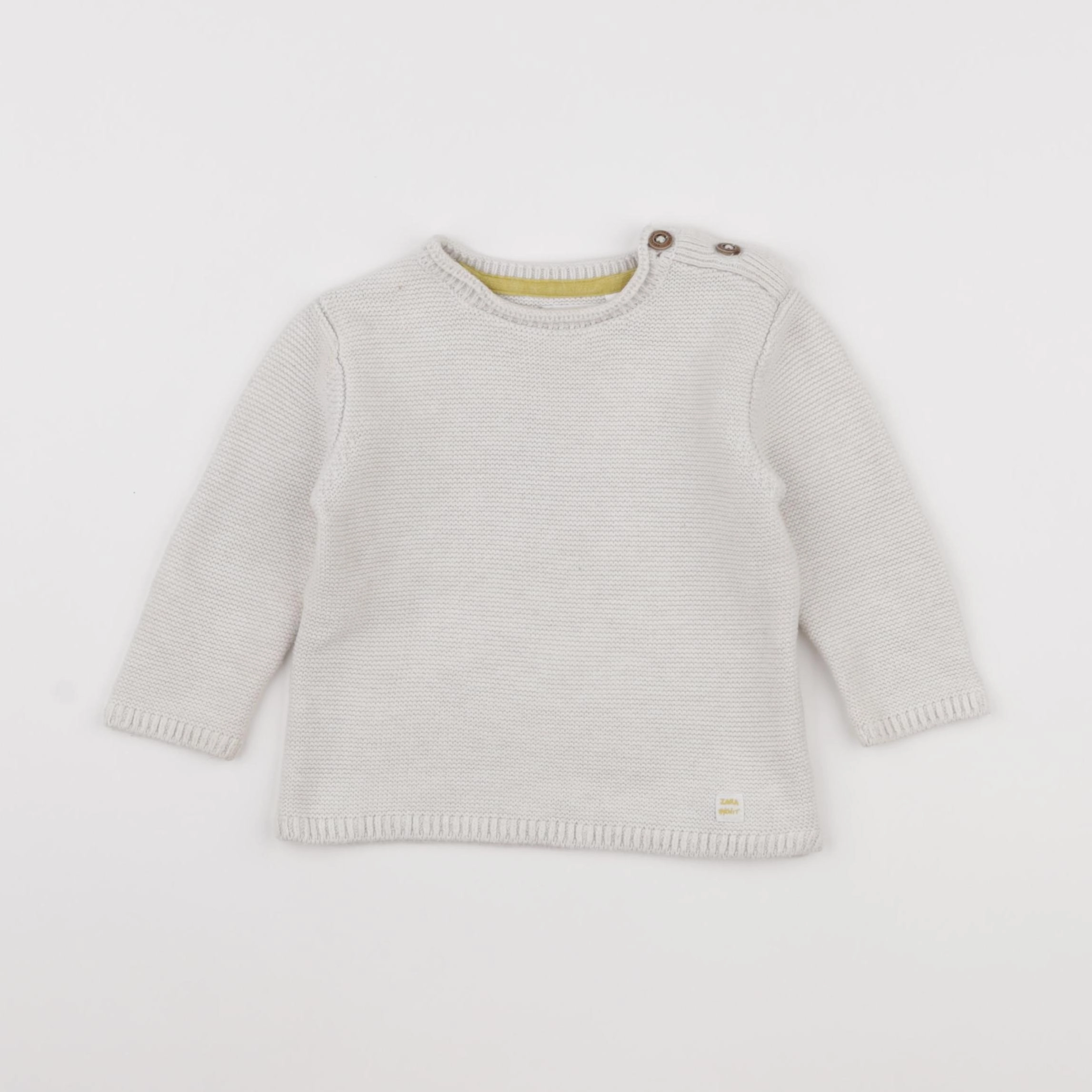 Zara - pull beige - 18/24 mois