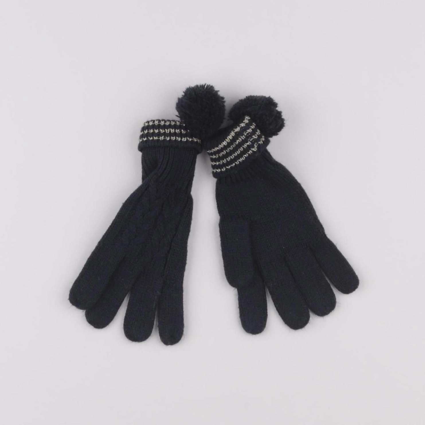 Vertbaudet - gants bleu - 8/14 ans