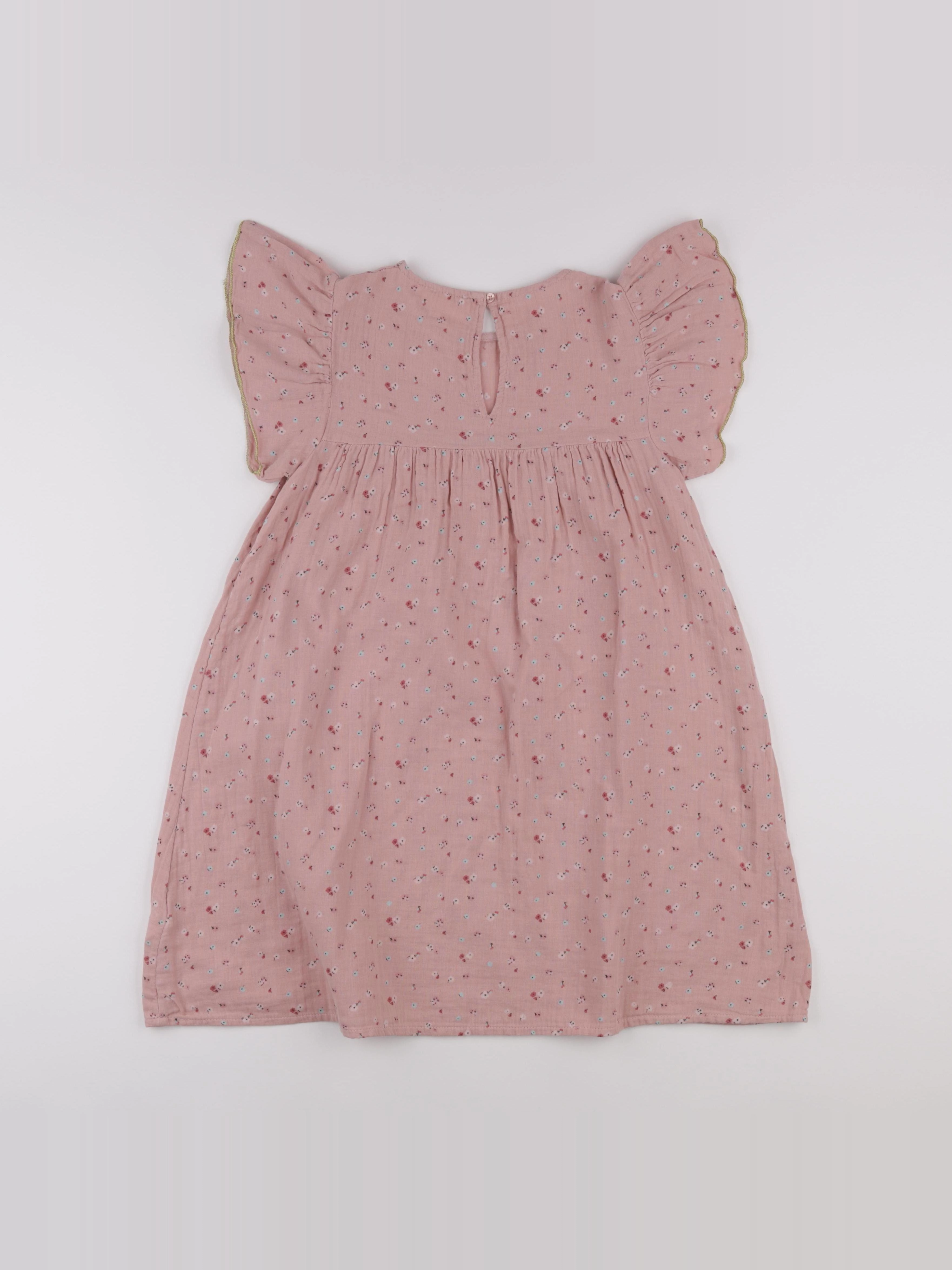 Vertbaudet - robe rose - 10 ans