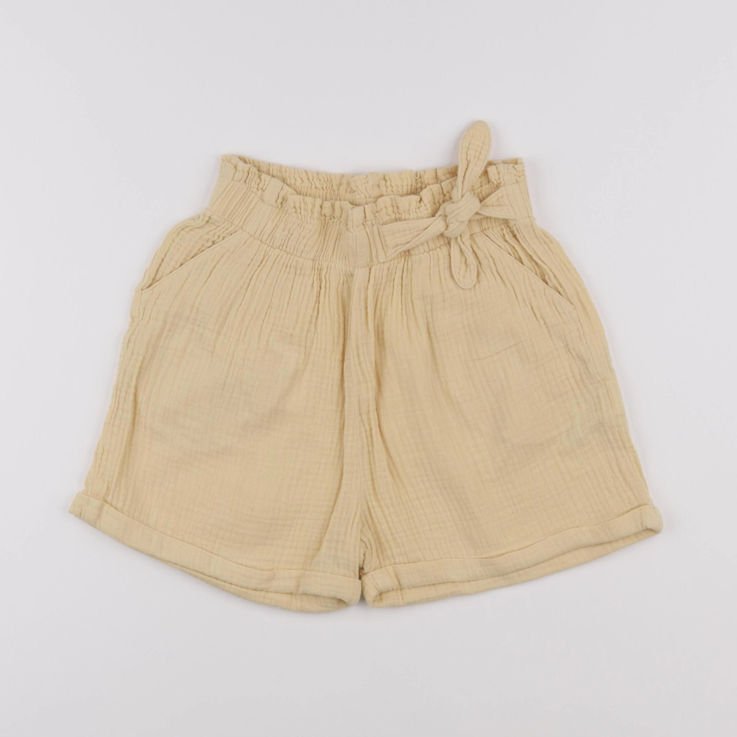 Vertbaudet - short jaune - 10 ans