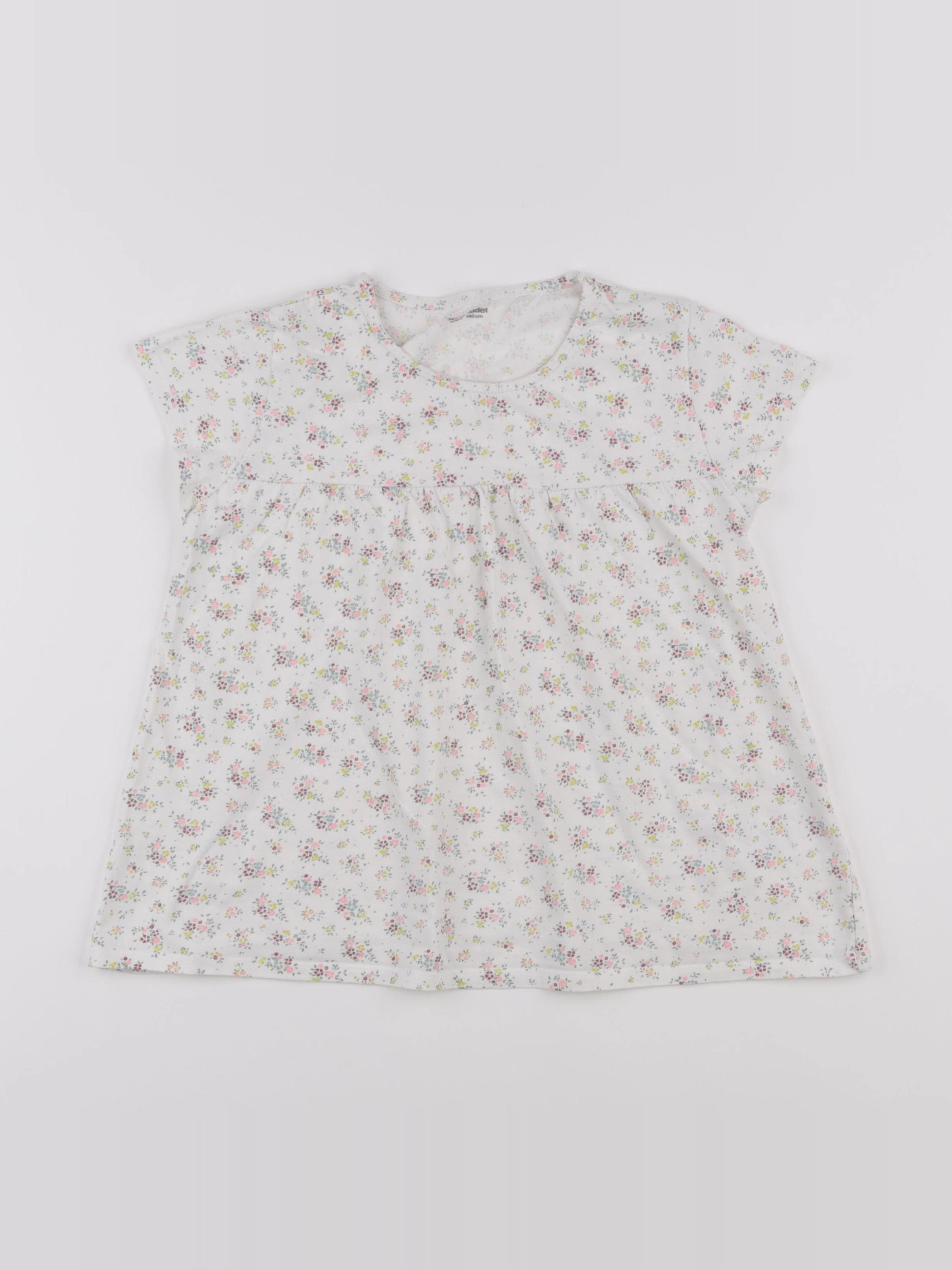 Vertbaudet - tee-shirt beige - 10 ans