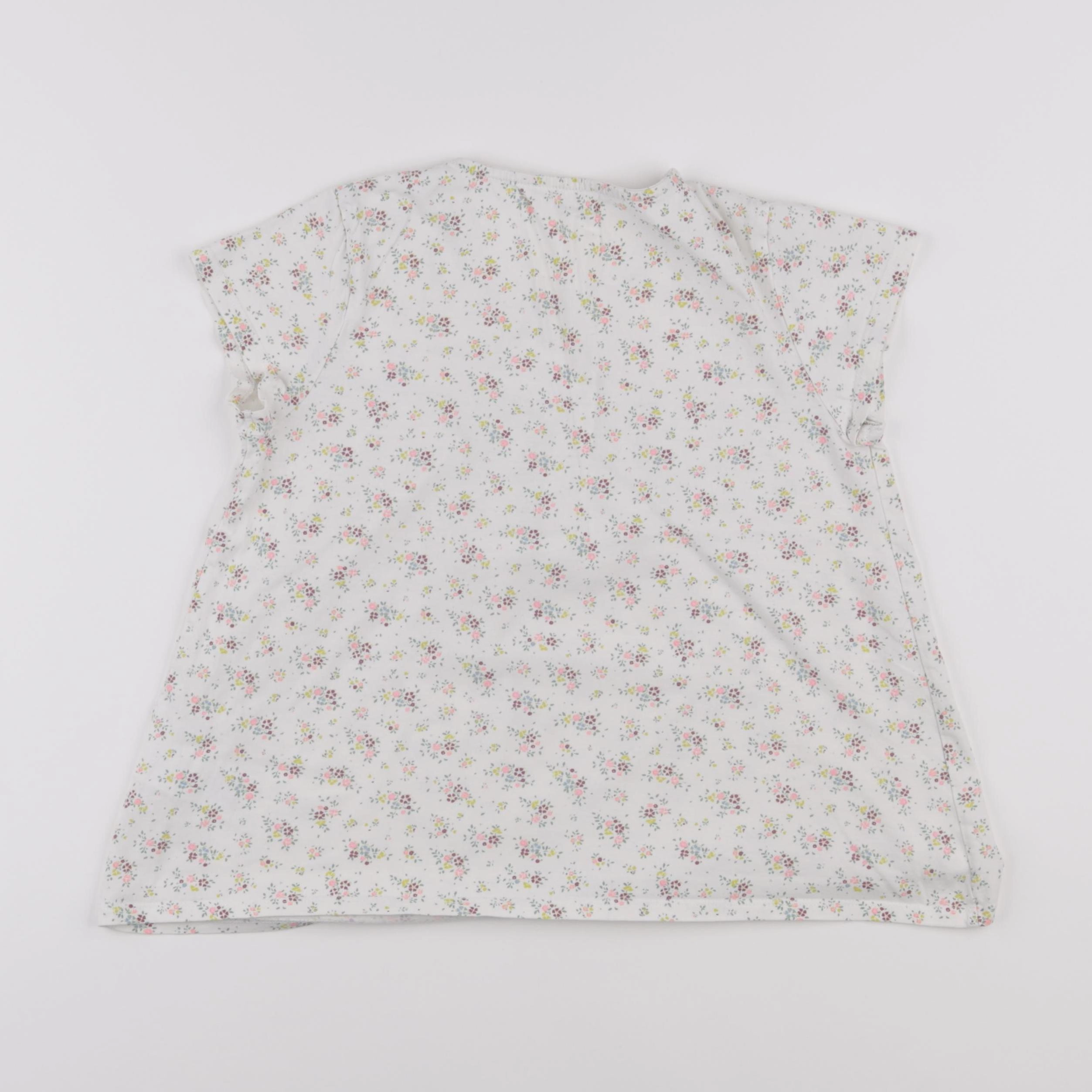Vertbaudet - tee-shirt beige - 10 ans