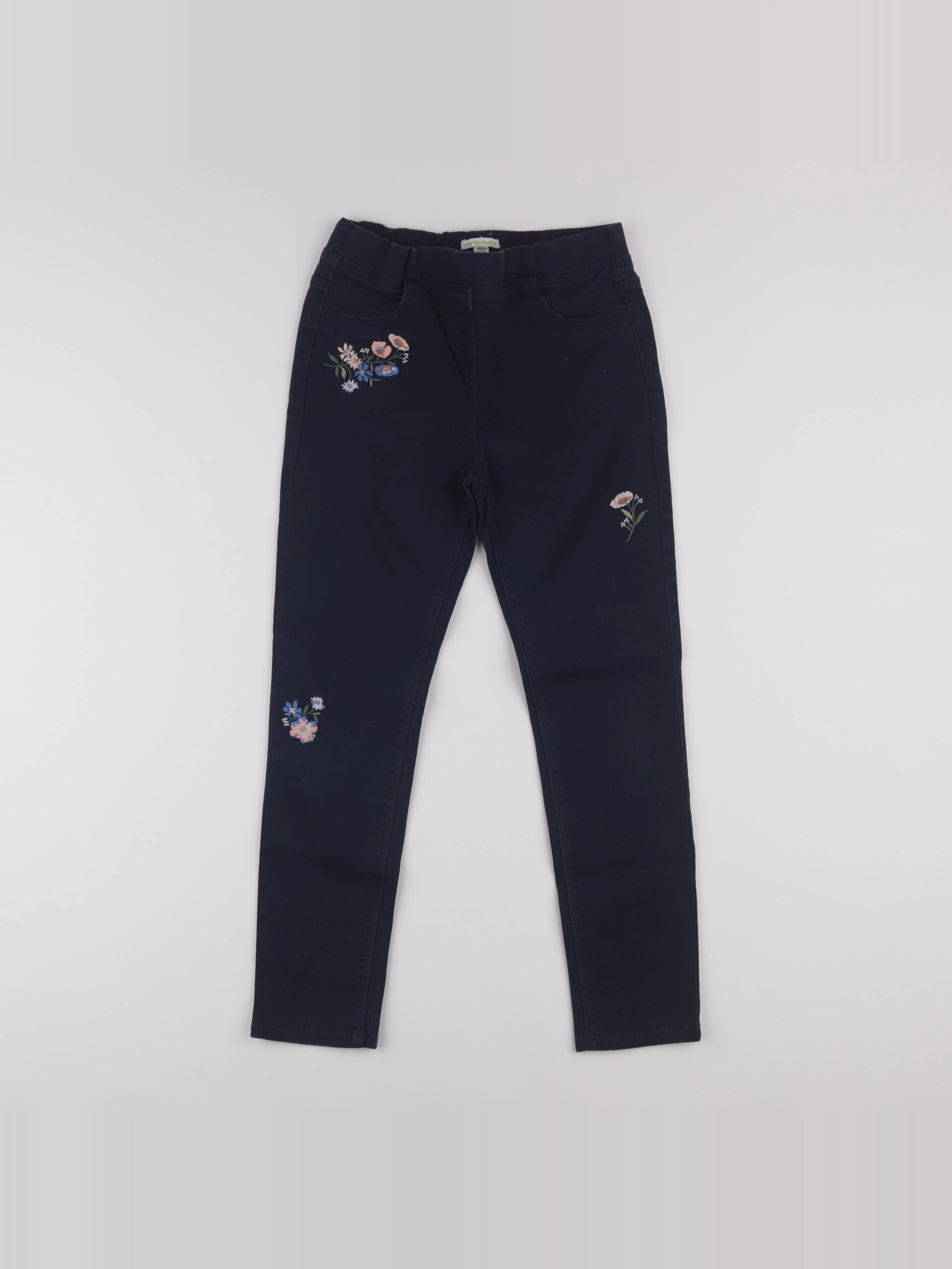 Vertbaudet - jegging bleu - 10 ans