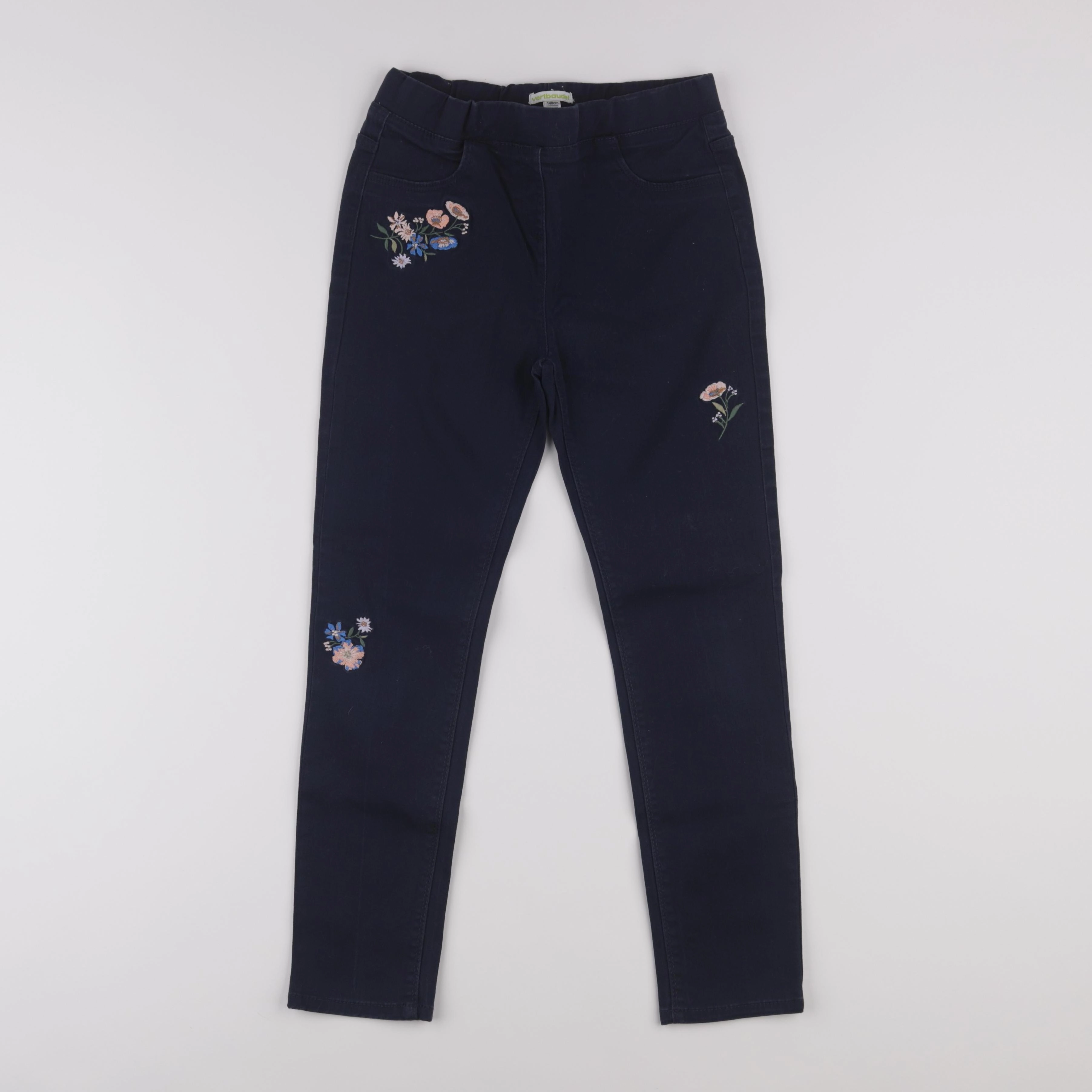 Vertbaudet - jegging bleu - 10 ans