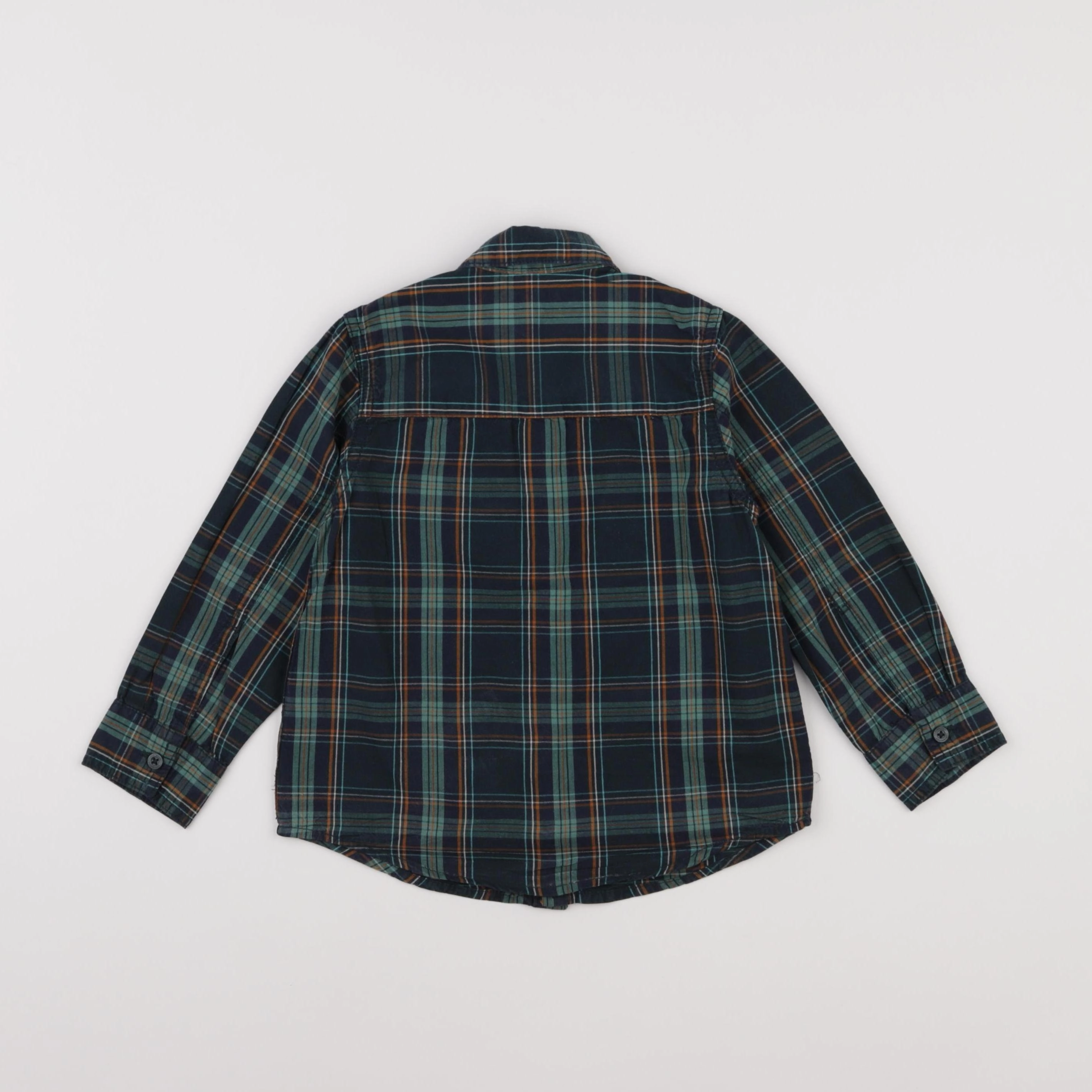Vertbaudet - chemise multicolore - 4 ans