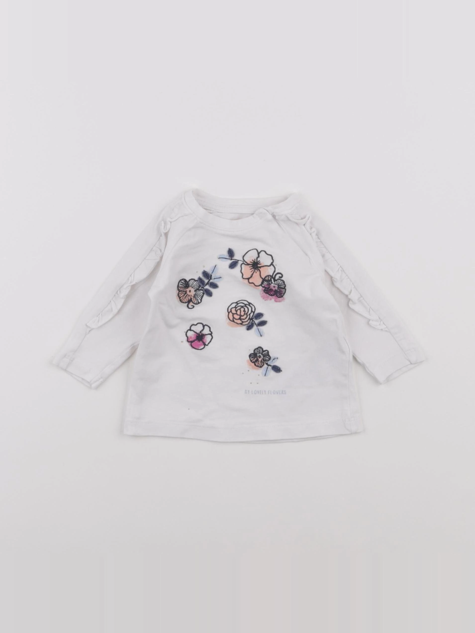 Name it - tee-shirt blanc - 1/3 mois