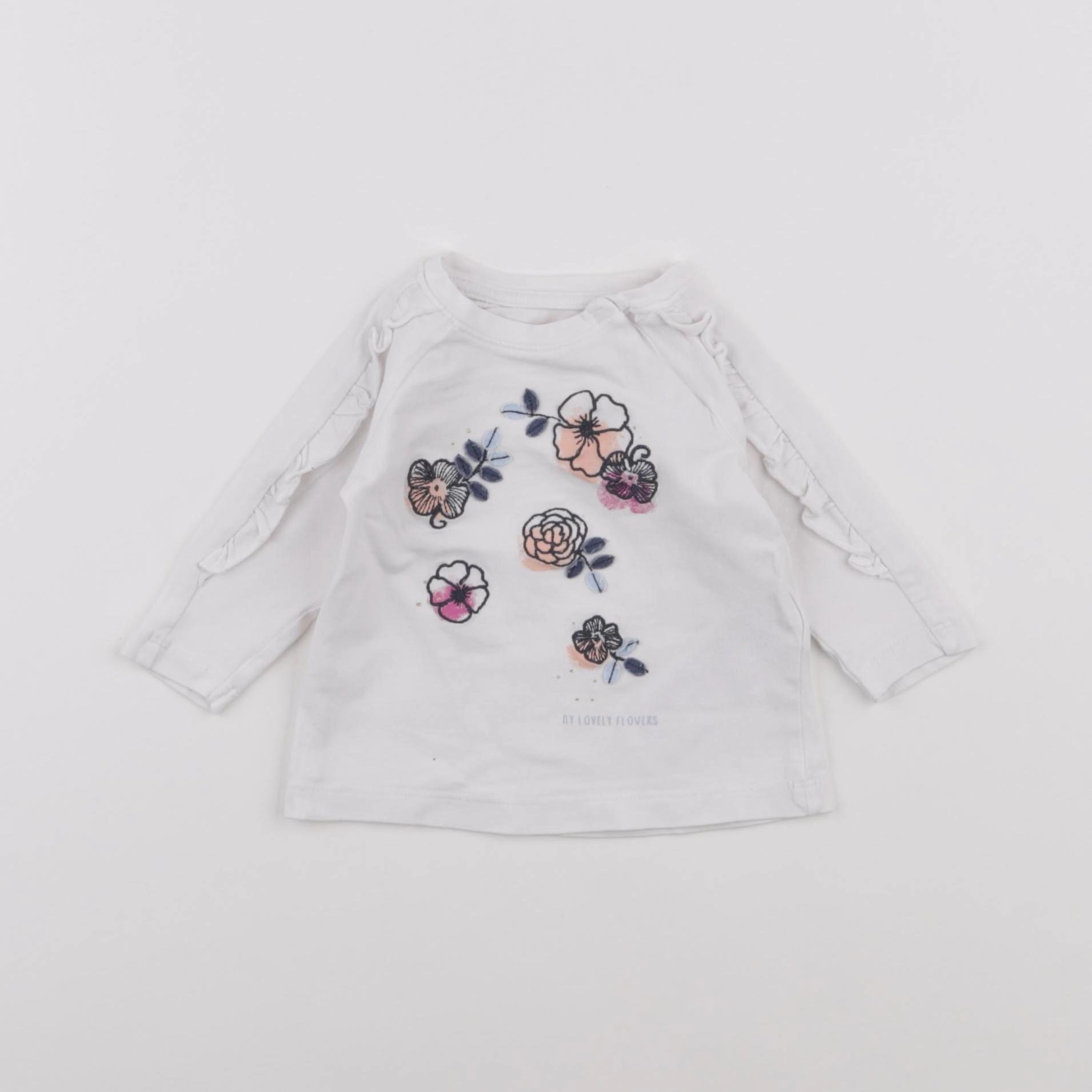 Name it - tee-shirt blanc - 1/3 mois