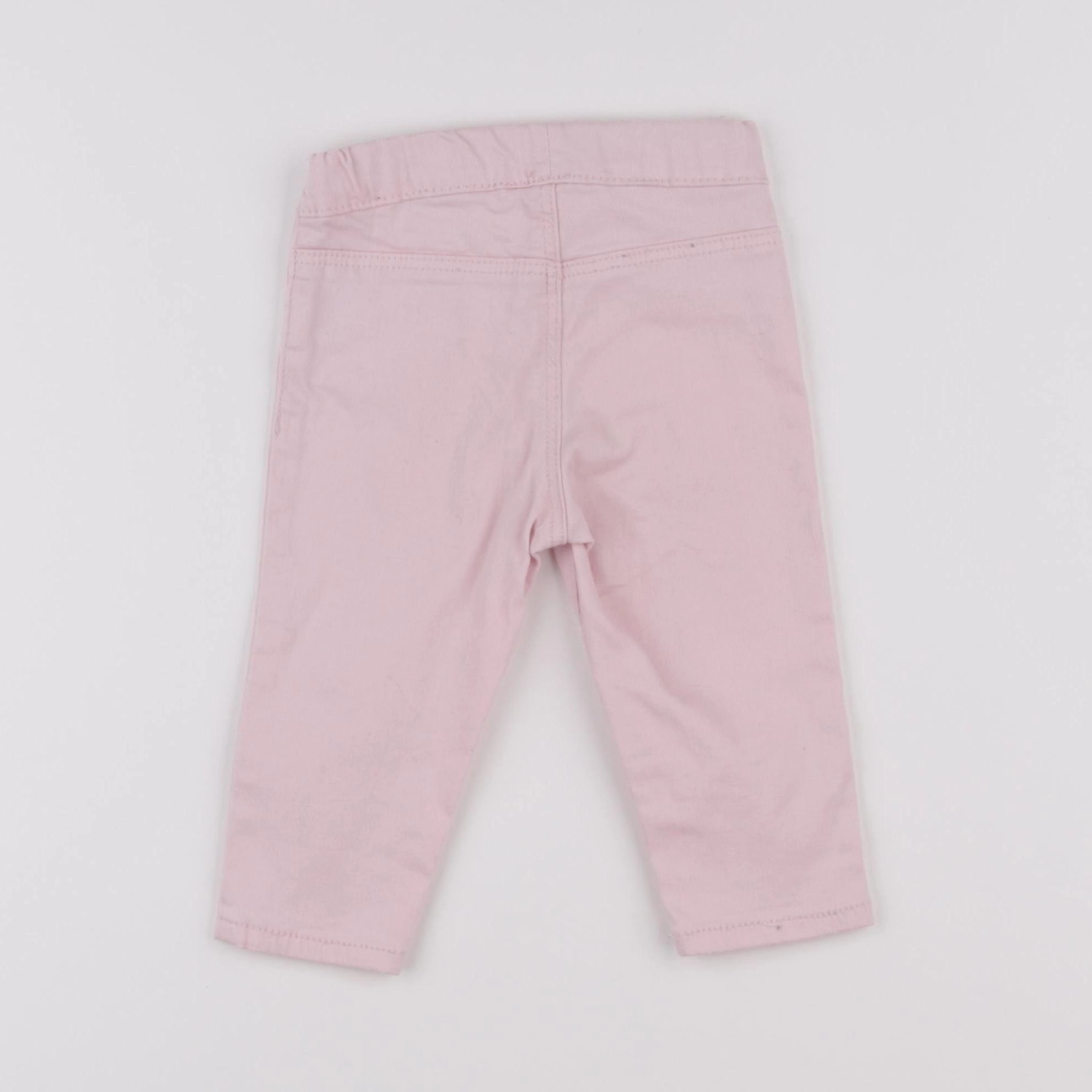 H&M - jegging rose - 6/9 mois