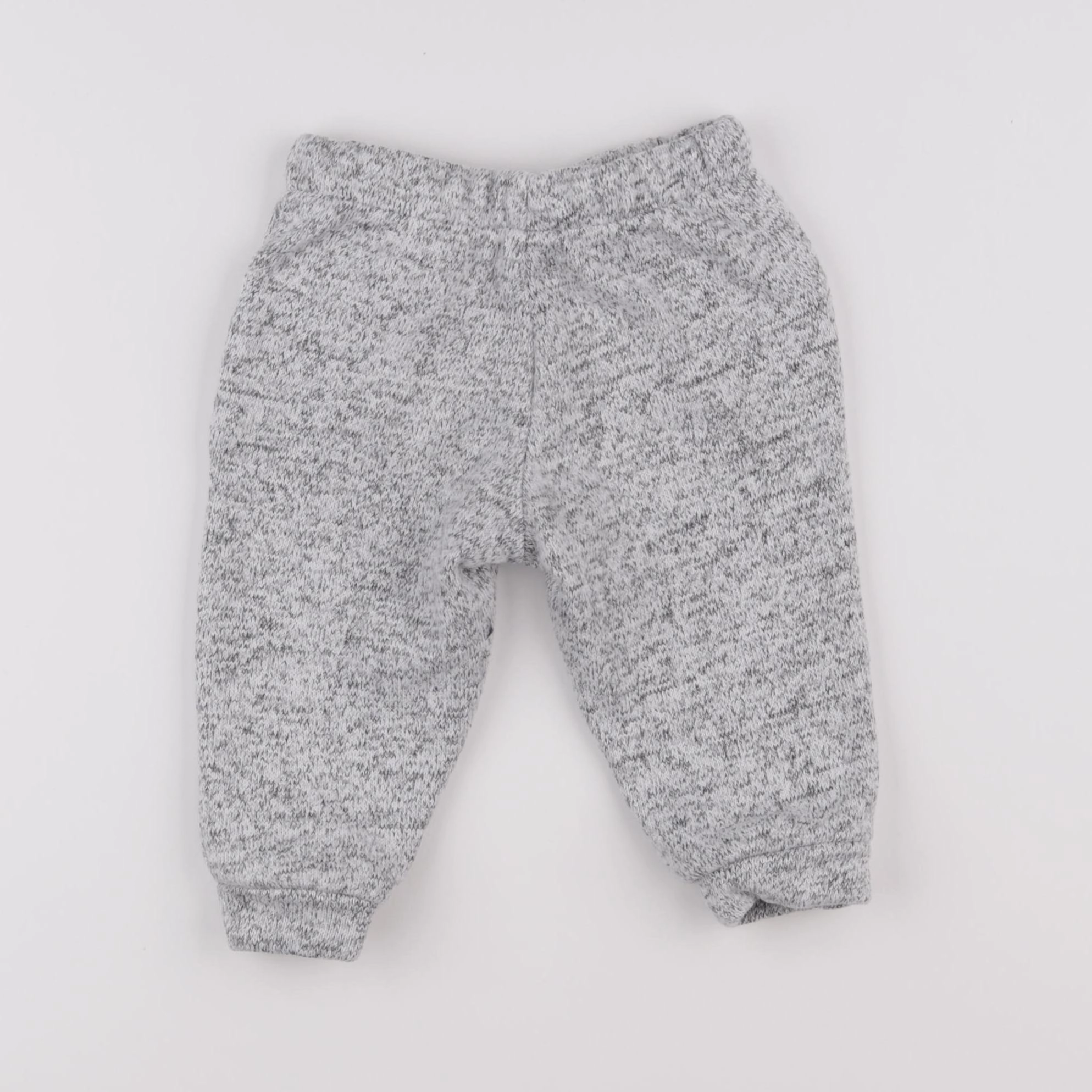 Boutchou - jogging blanc, gris - 12 mois