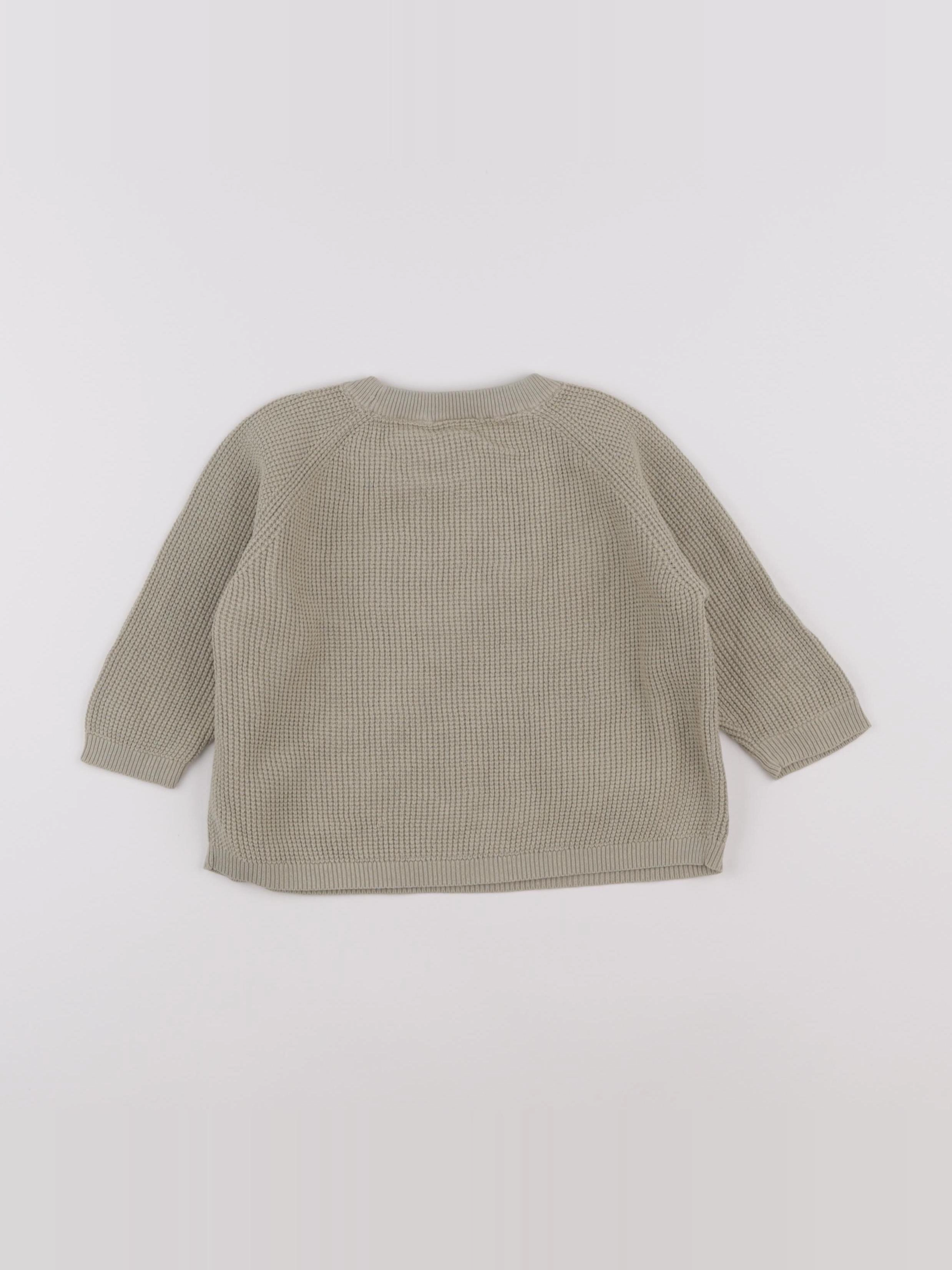 Zara - pull marron - 12/18 mois