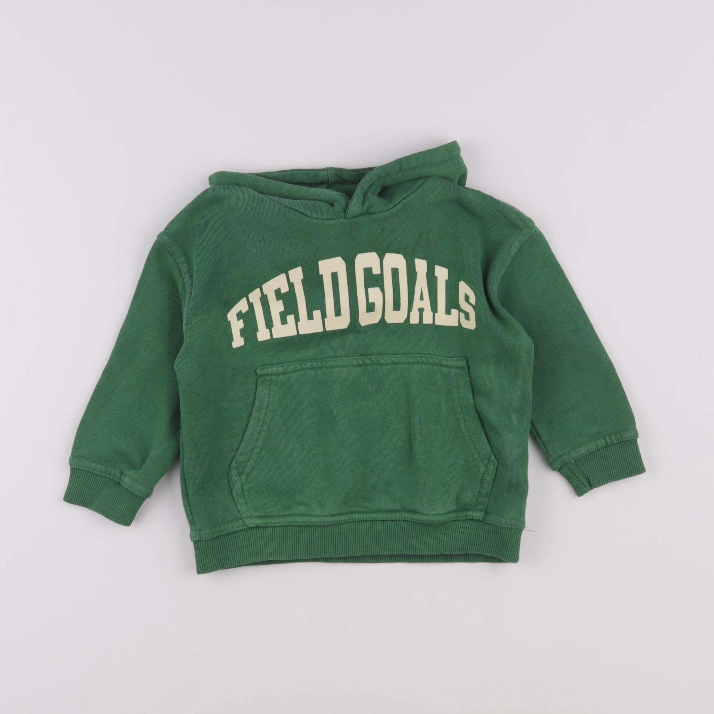 Zara - sweat vert - 12/18 mois