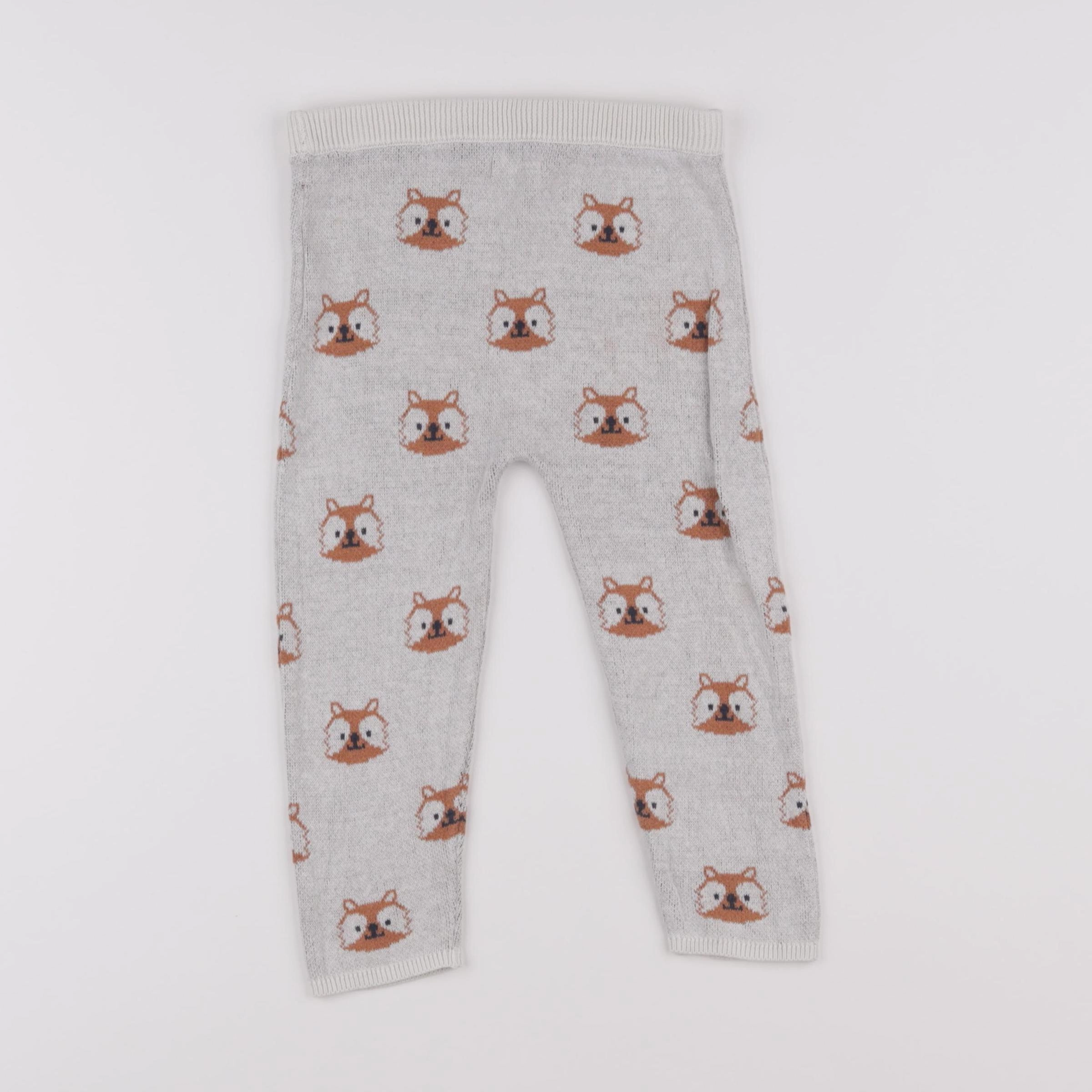 Boutchou - legging beige, marron - 18 mois
