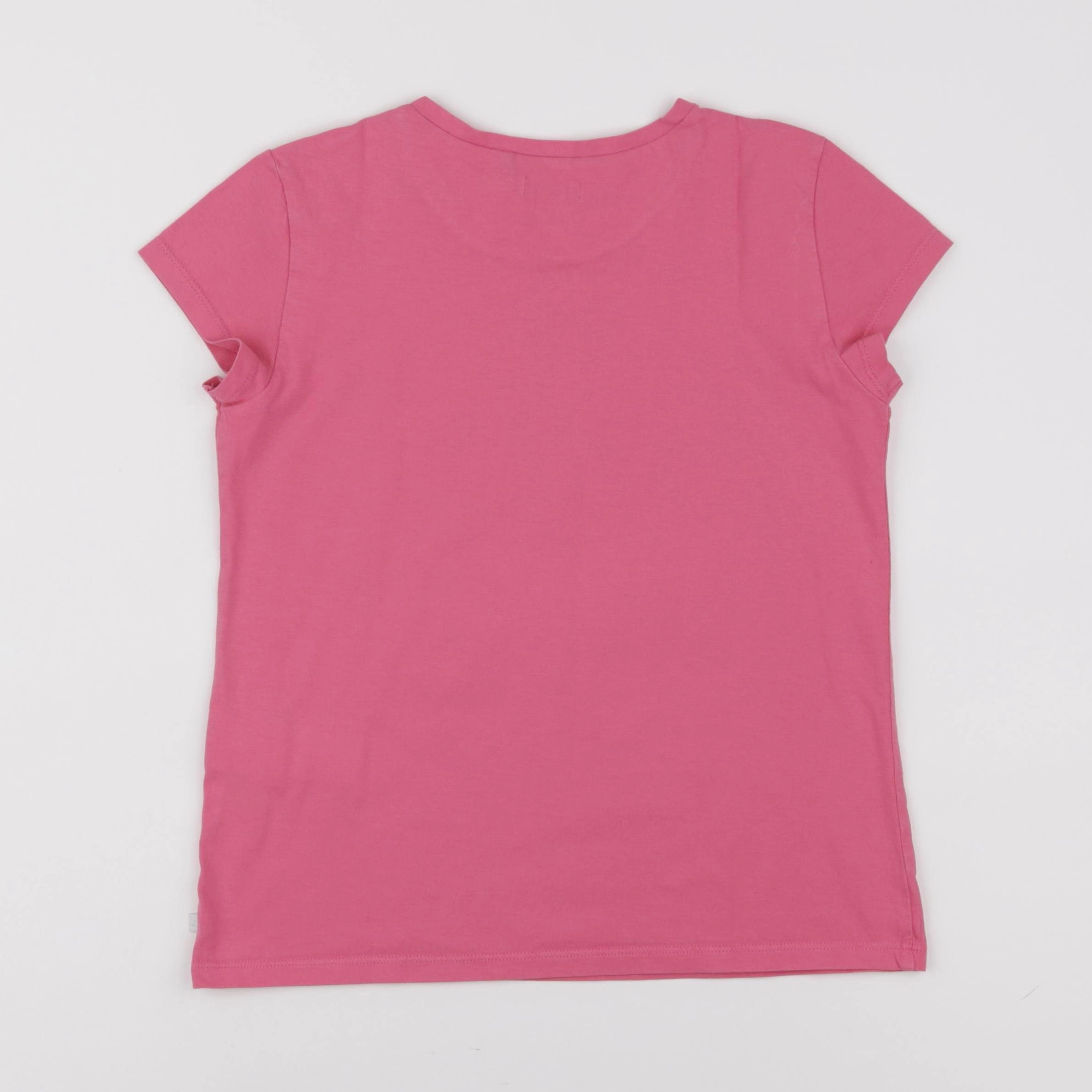 IKKS - tee-shirt rose - 10 ans