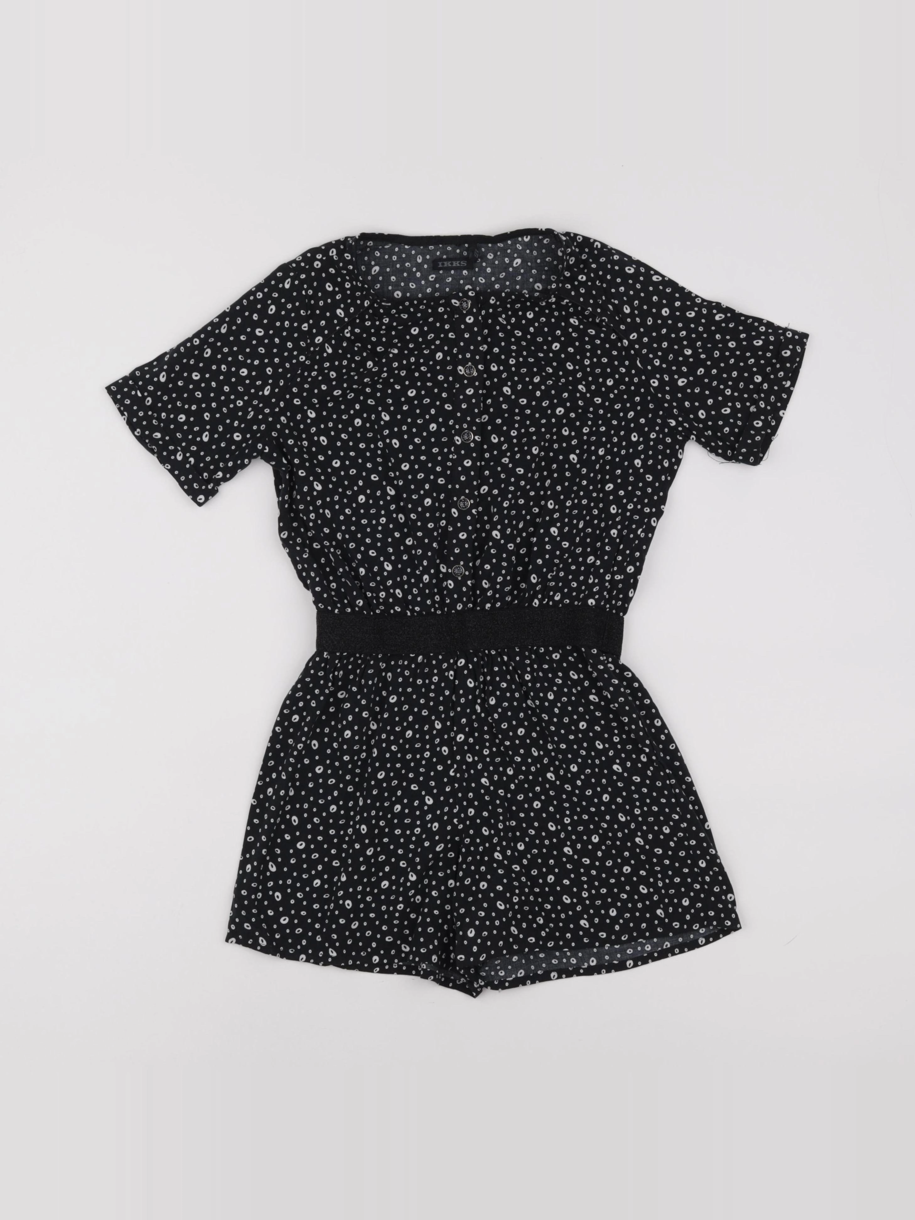 IKKS - combinaison noir - 8 ans