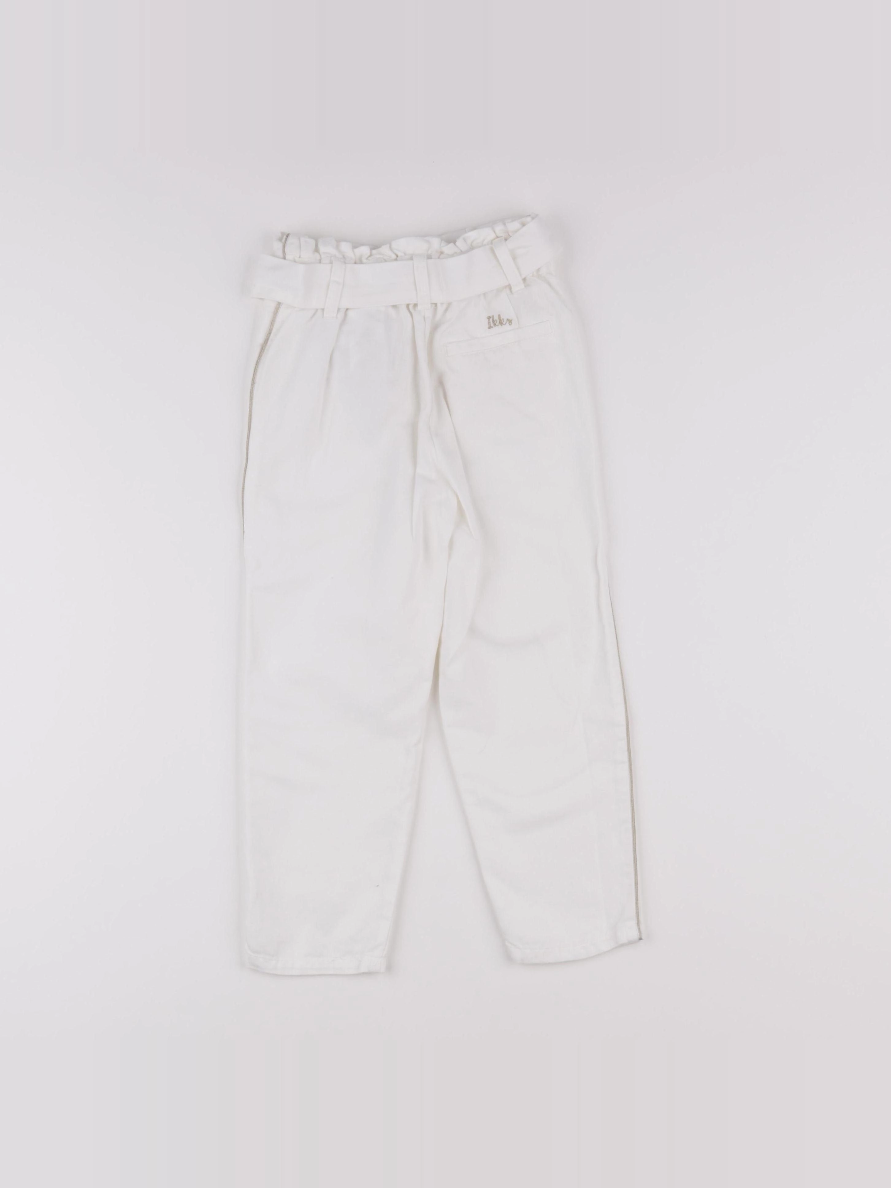 IKKS - pantalon blanc - 6 ans