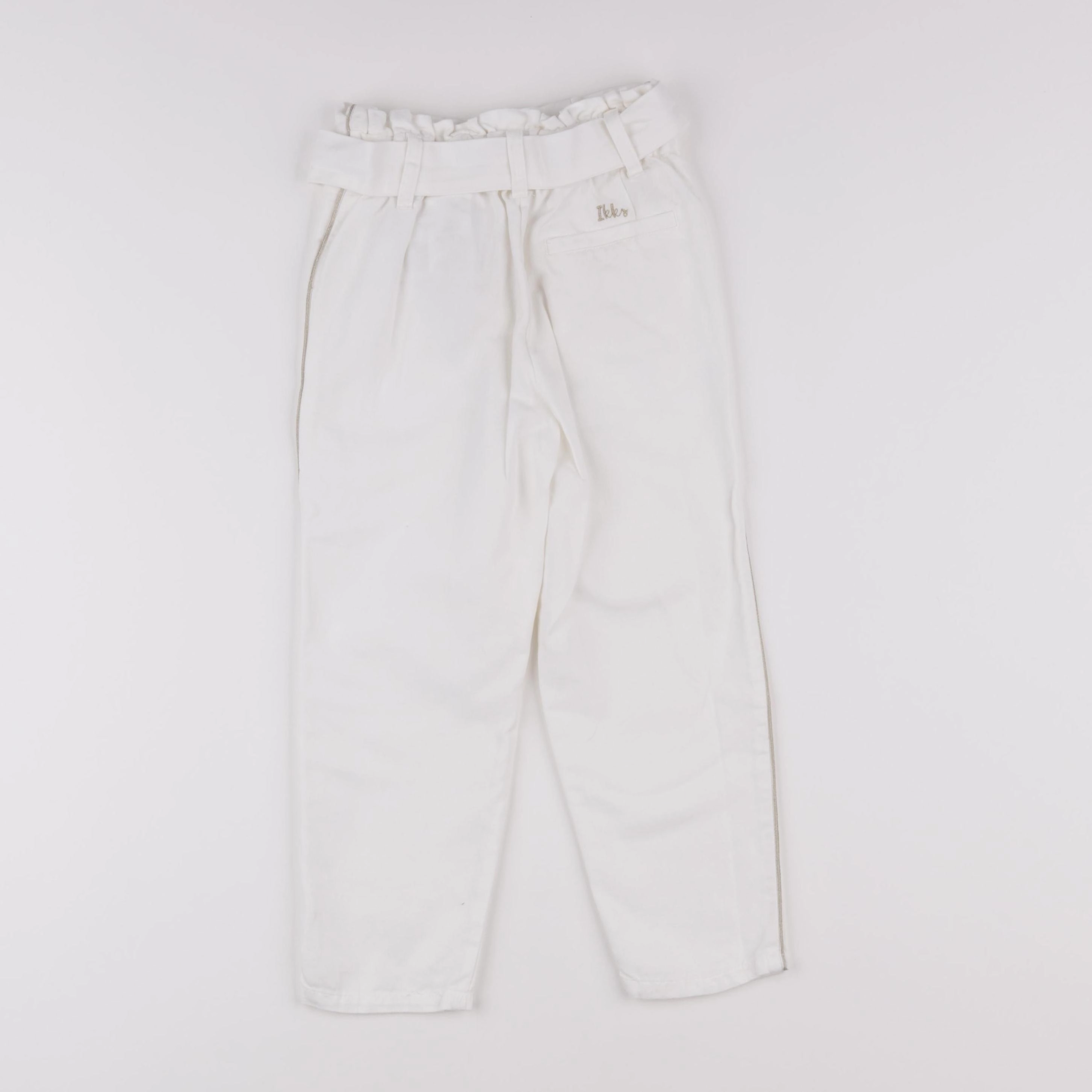 IKKS - pantalon blanc - 6 ans