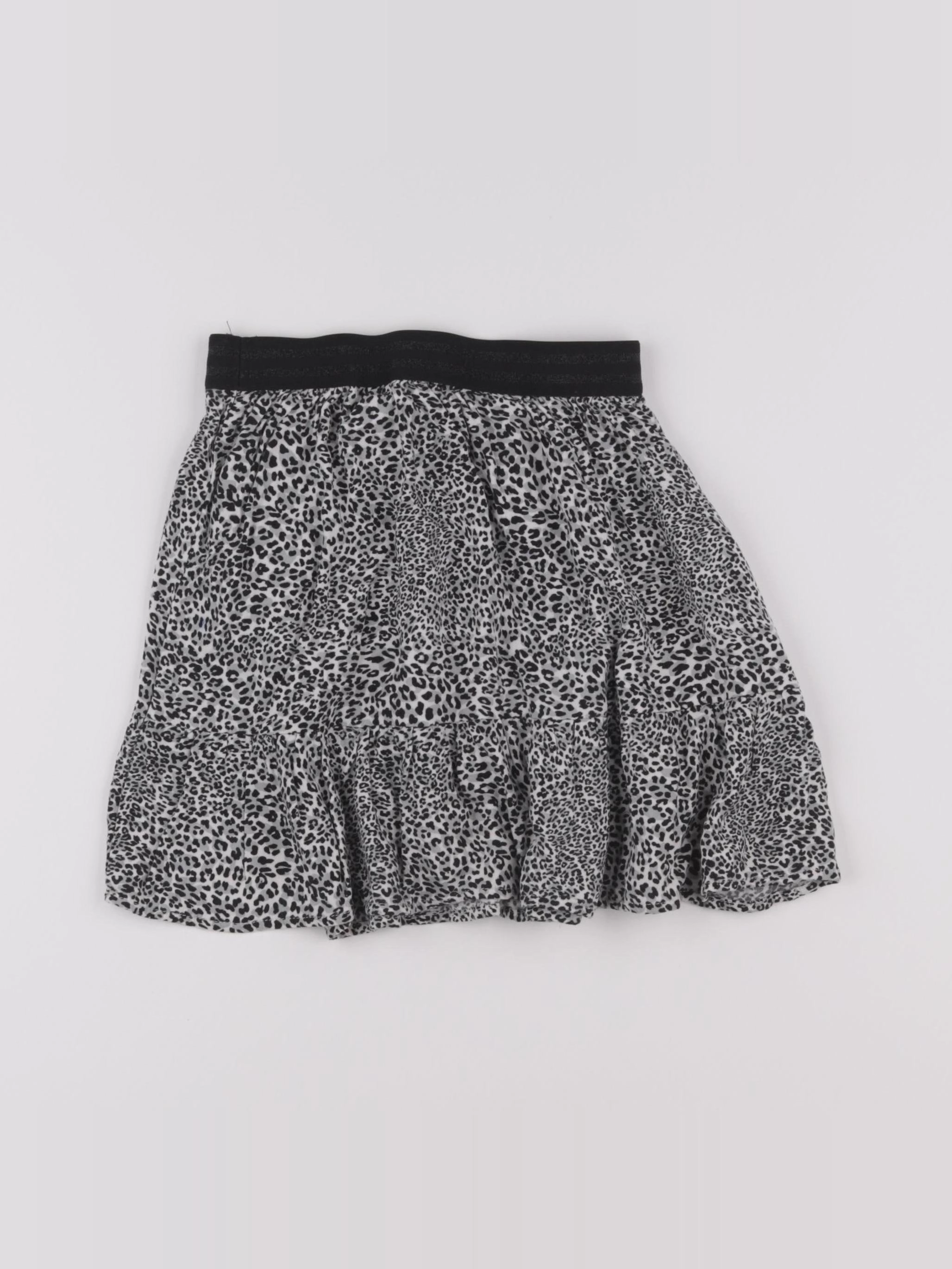 IKKS - jupe gris, noir - 8 ans