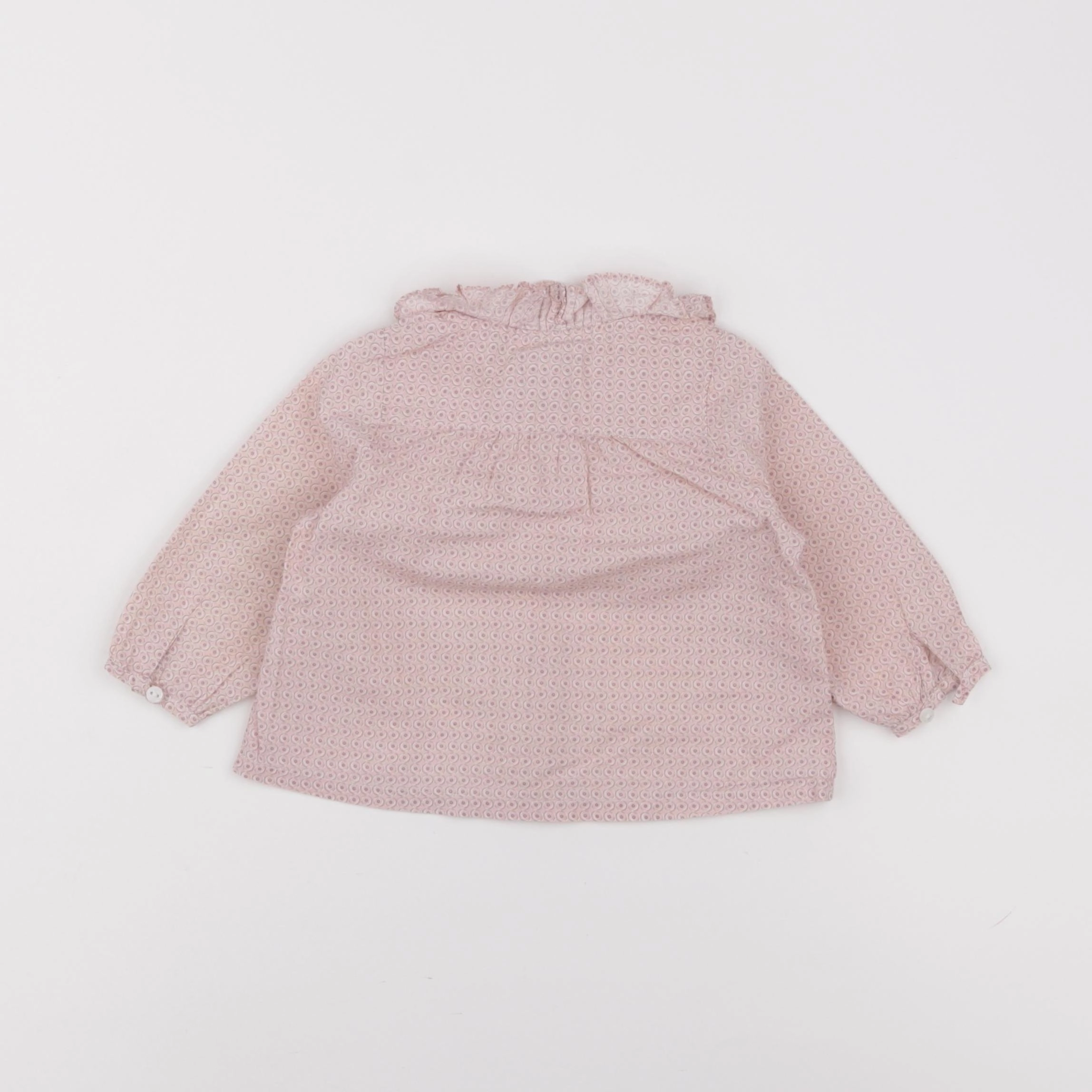 Cyrillus - blouse rose - 6 mois