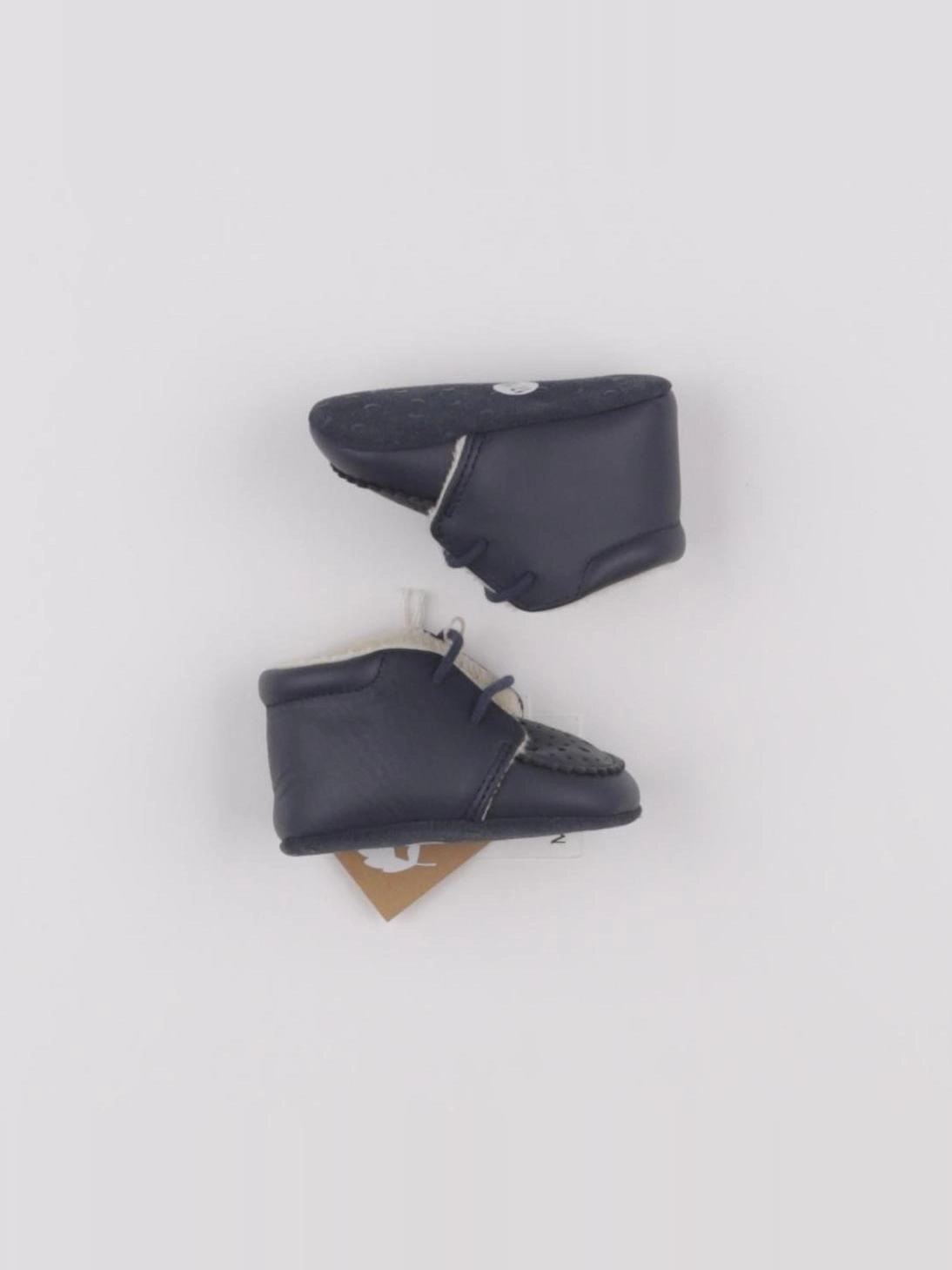 Monoprix - chaussons bleu - pointure 17/18