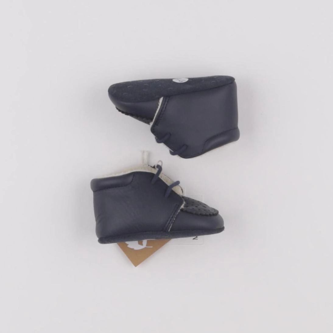 Monoprix - chaussons bleu - pointure 17/18