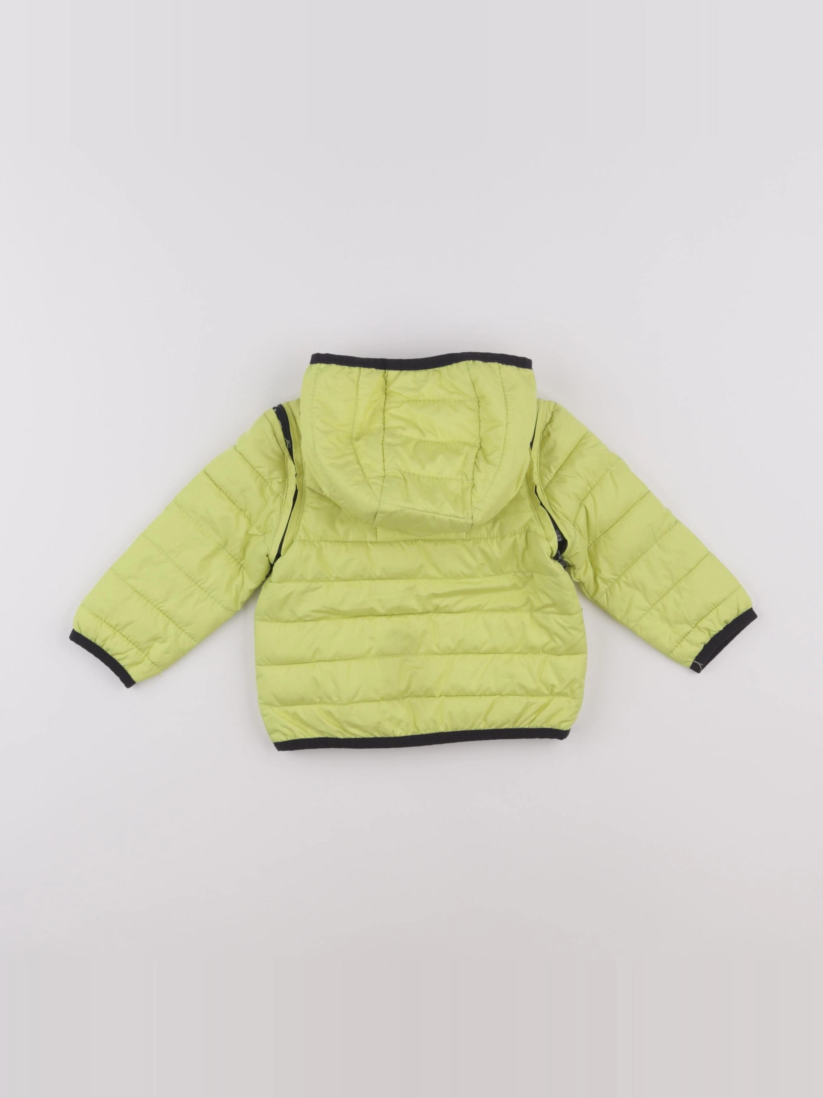 IKKS - doudoune jaune fluo - 12 mois