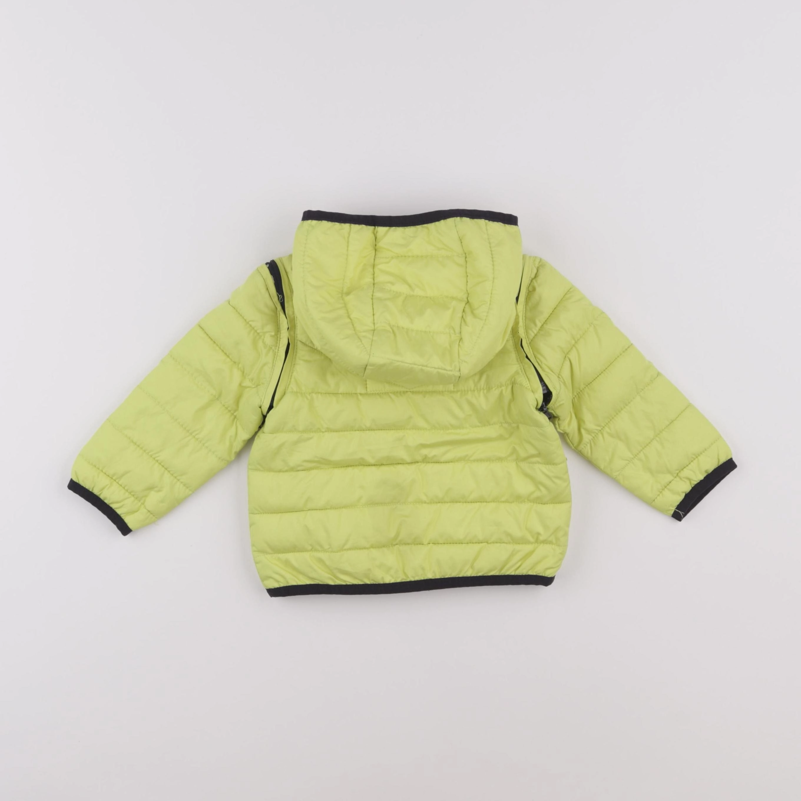 IKKS - doudoune jaune fluo - 12 mois