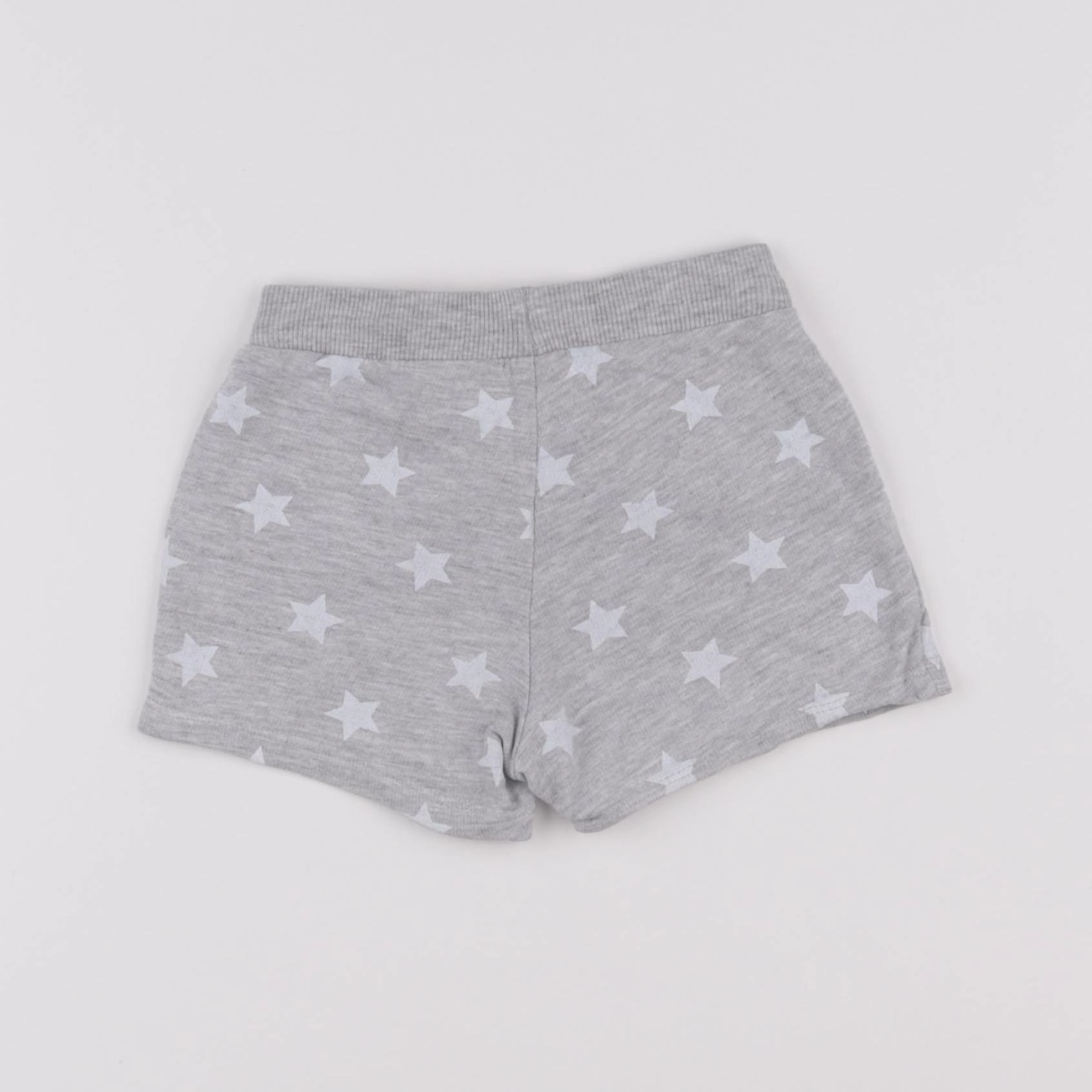 H&M - short gris - 6/9 mois