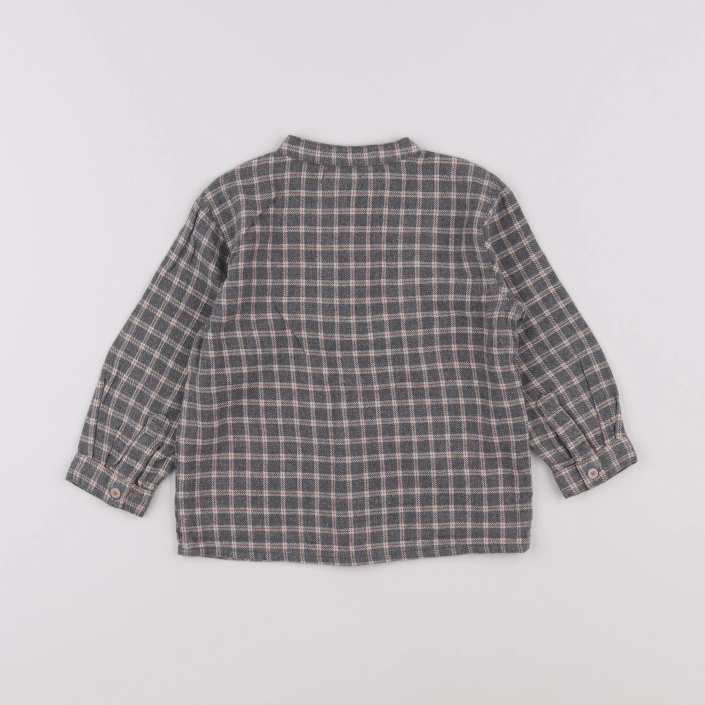 Boutchou - chemise gris - 18 mois
