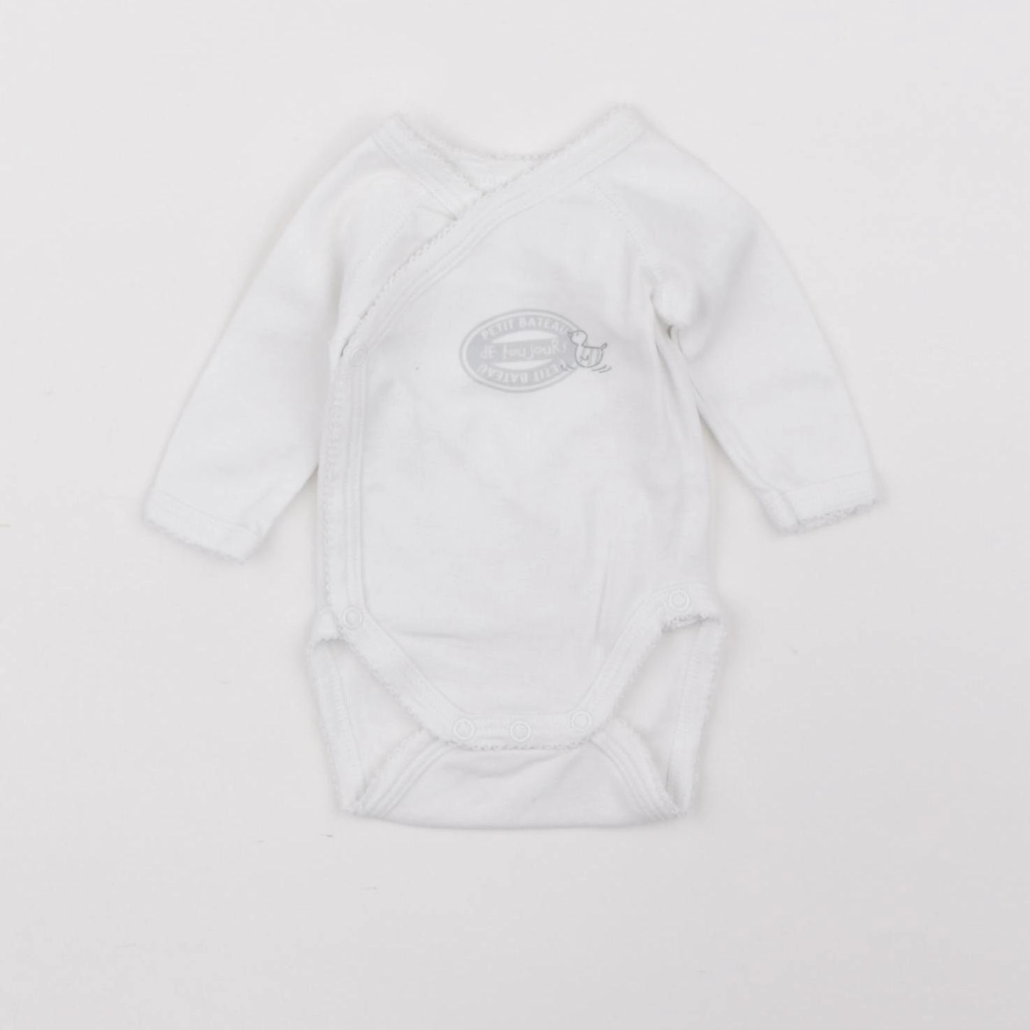 Petit Bateau - body blanc - Prématuré